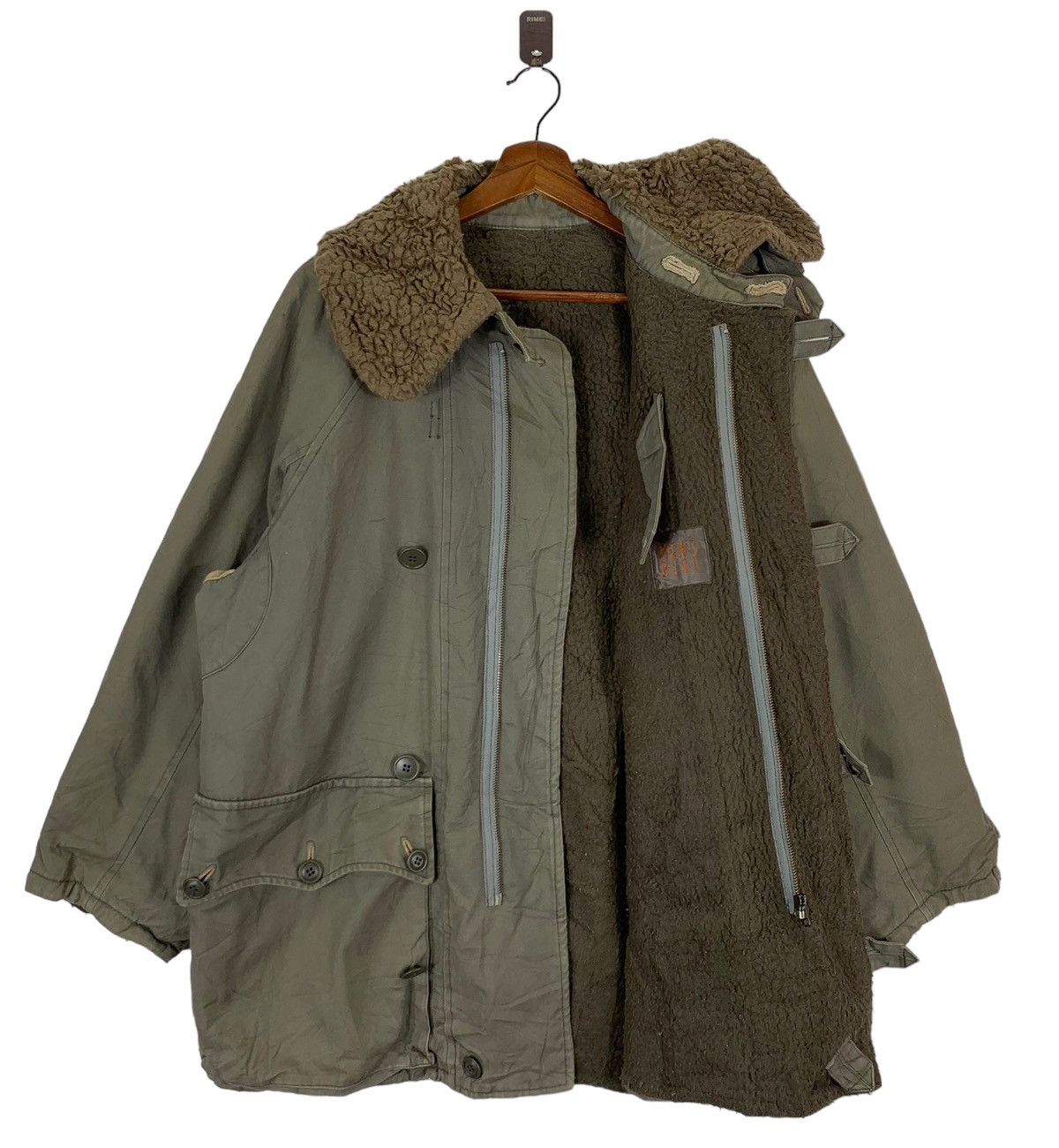 If Six Was Nine VINTAGE MENS BIGI MILITARY FIELD HUNTING JACKET Size US L / EU 52-54 / 3 - 6 Thumbnail