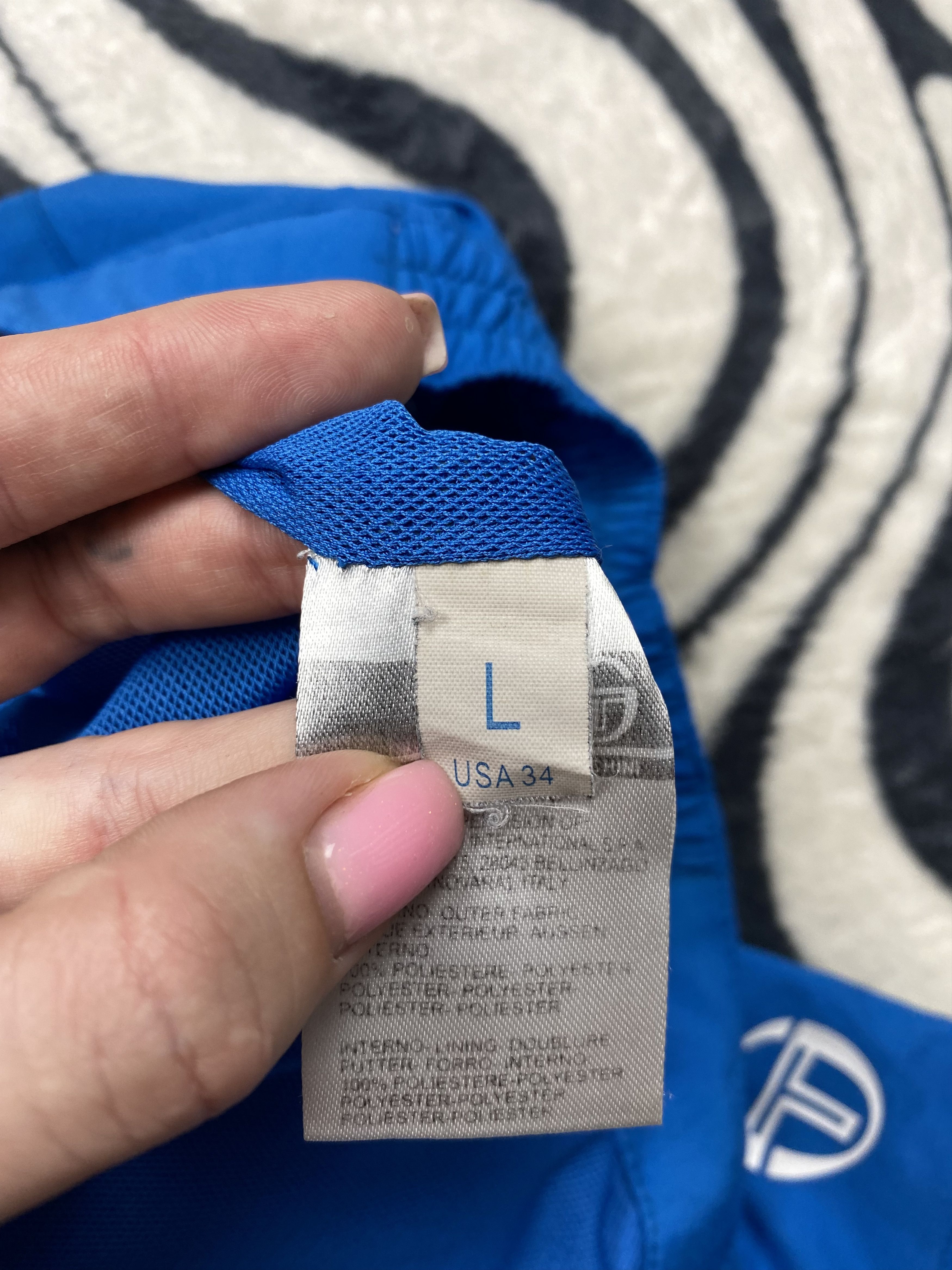 Sergio Tacchini × Vintage Sergio Tacchini Vintage Mens Tennis Nylon Shorts Y2K Size US 34 / EU 50 - 5 Thumbnail