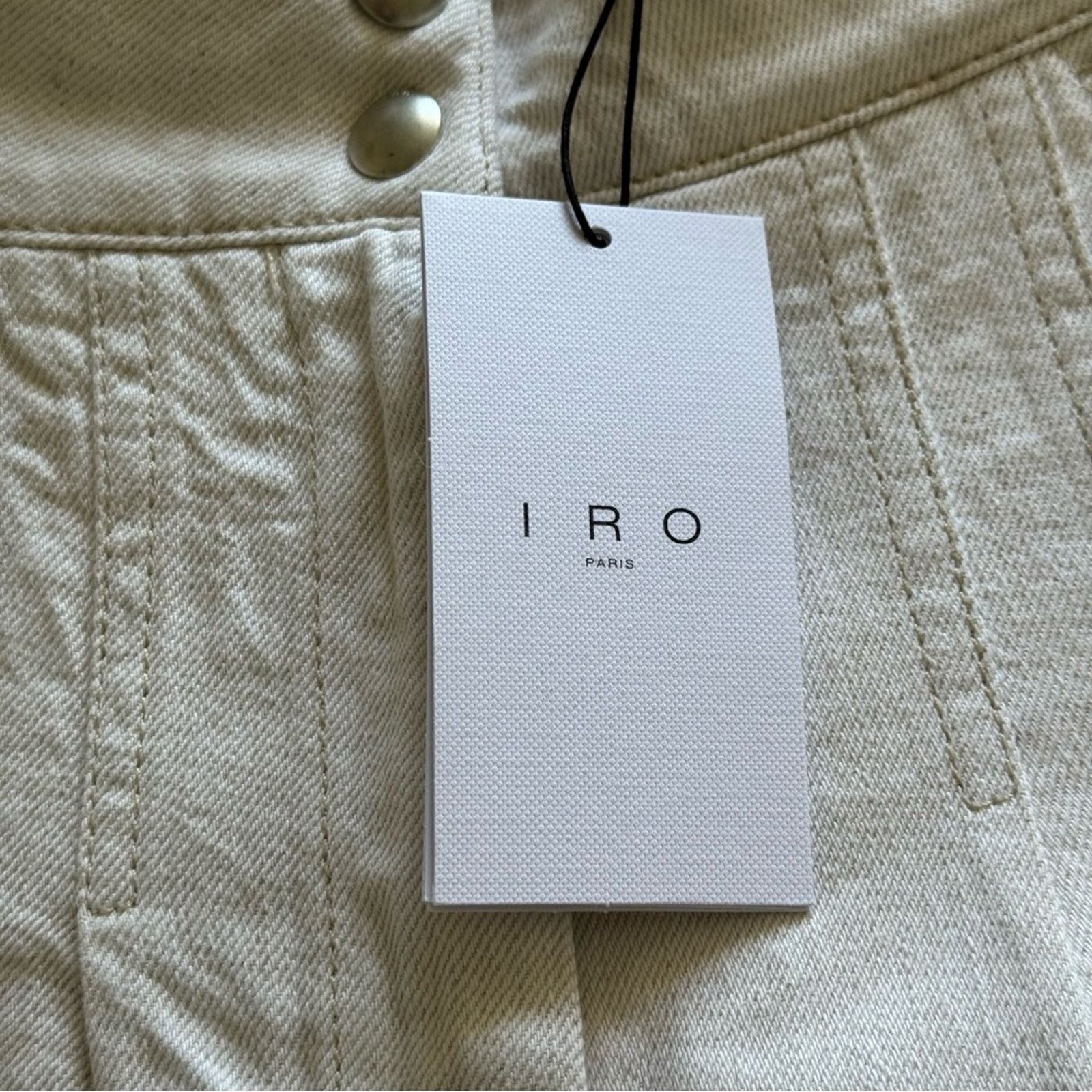 Iro NWT! IRO High-Waisted Women's Shorts, Size 36 (25-26 US ) Size 26" / US 2 / IT 38 - 5 Thumbnail