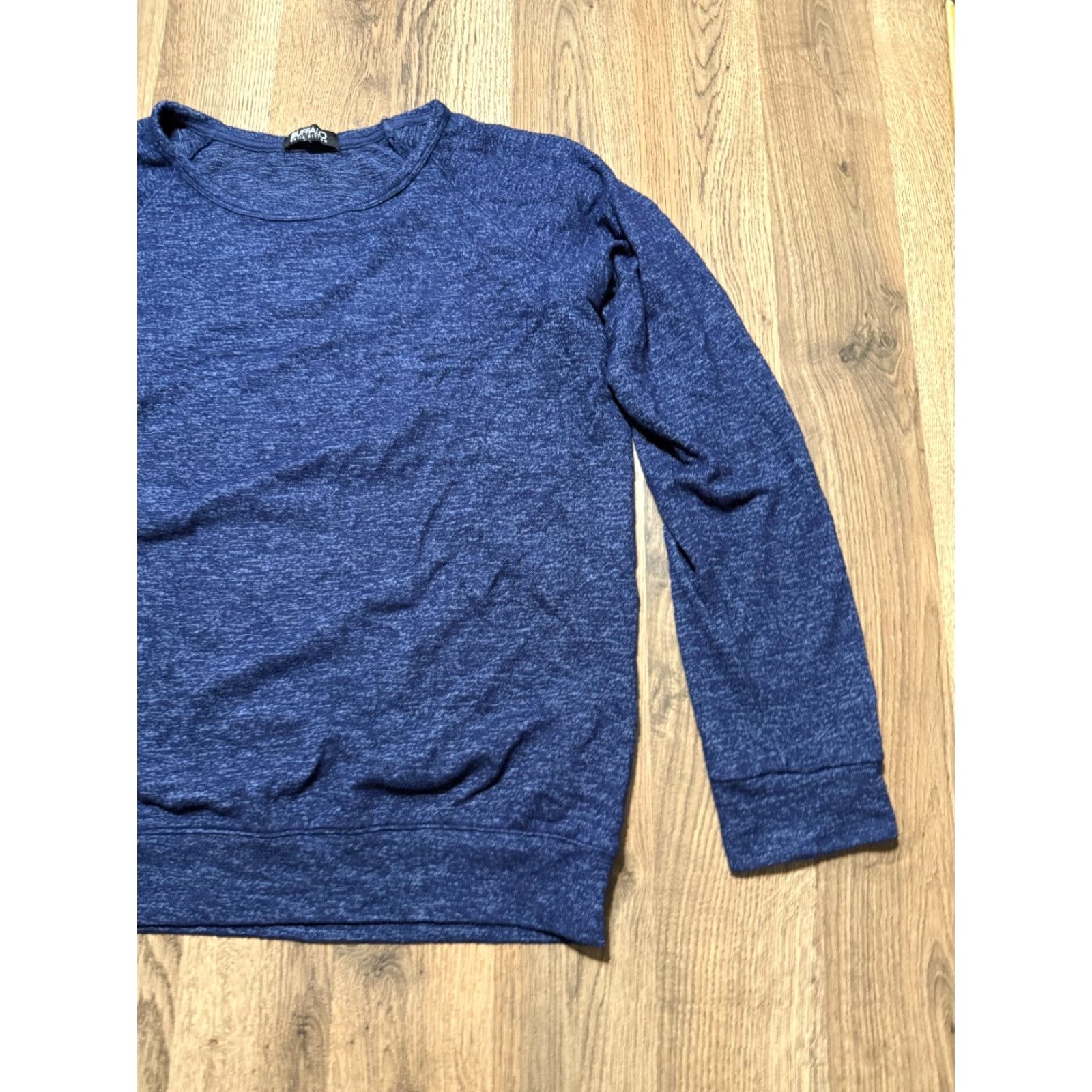 Vintage David Bitton Sweater Men's Large Blue Long Sleeve Crewneck Pullover Size US L / EU 52-54 / 3 - 4 Thumbnail