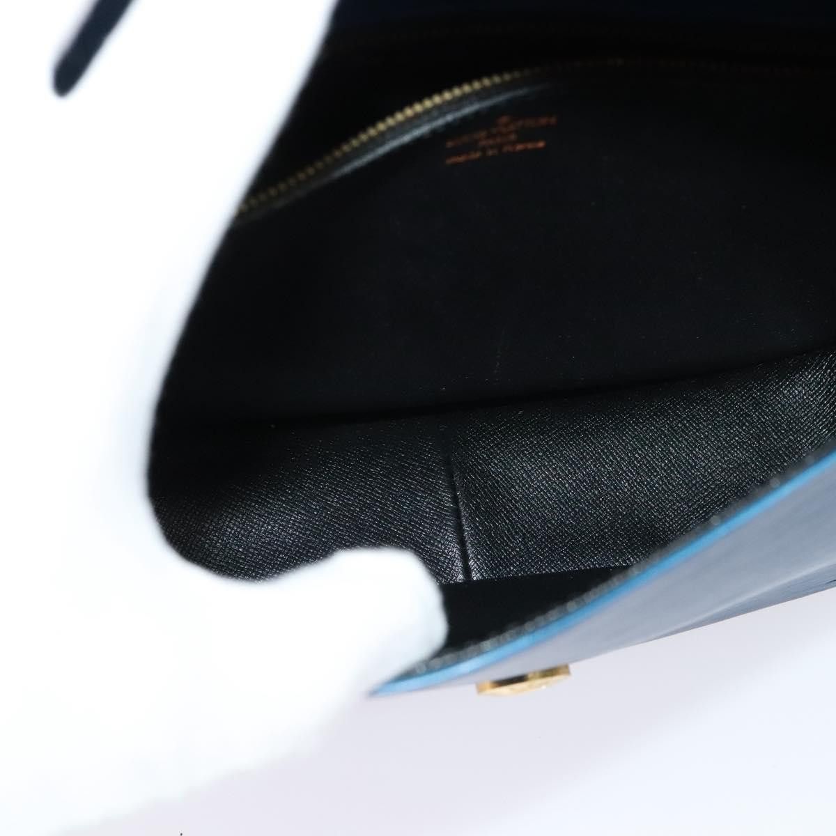 Louis Vuitton LOUIS VUITTON Epi Saint Cloud GM Shoulder Bag Toledo Blue Size ONE SIZE - 10 Thumbnail