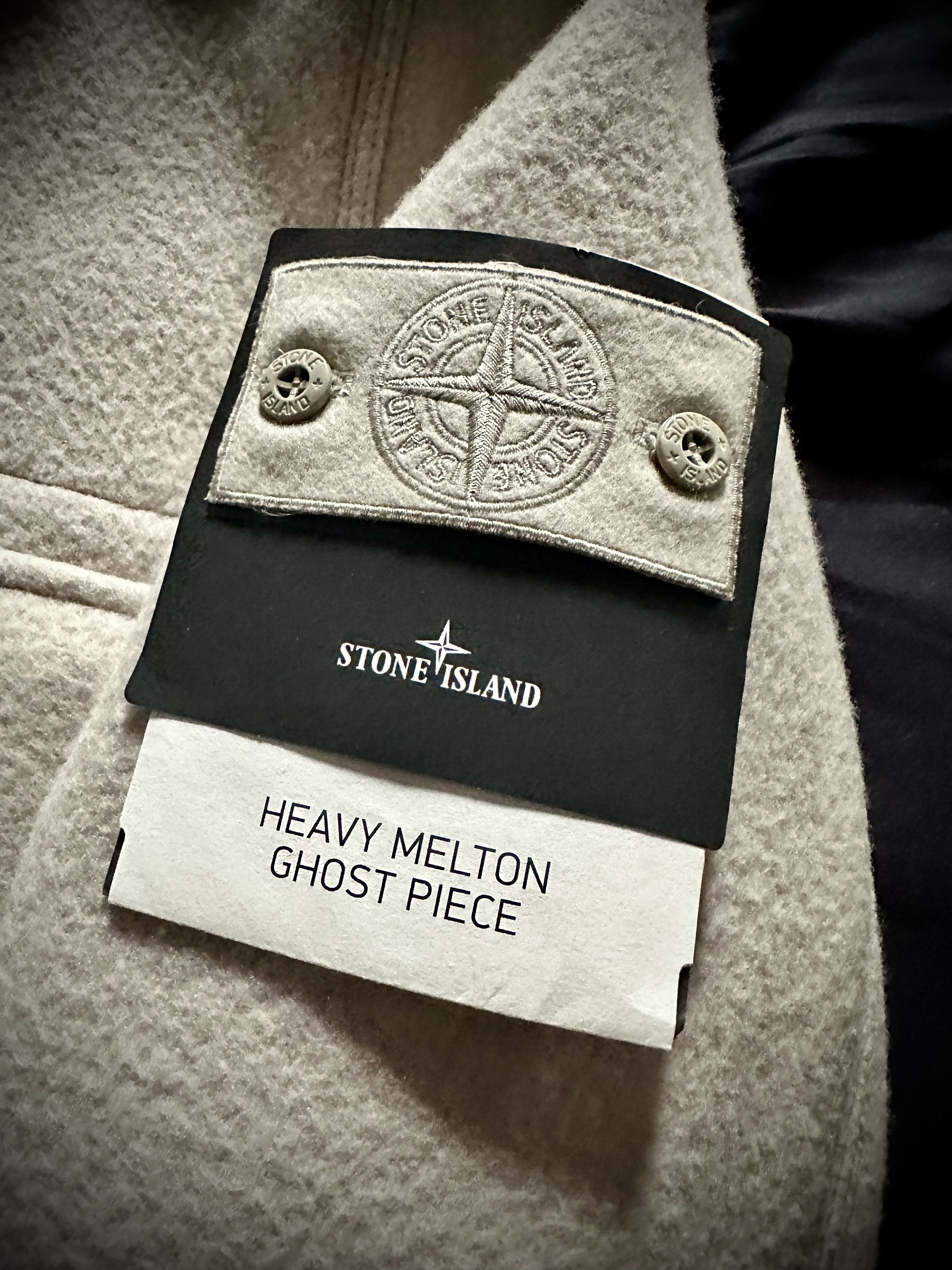 Stone Island Heavy Melton Ghost Wool Coat Jacket Size US S / EU 44-46 / 1 - 3 Thumbnail
