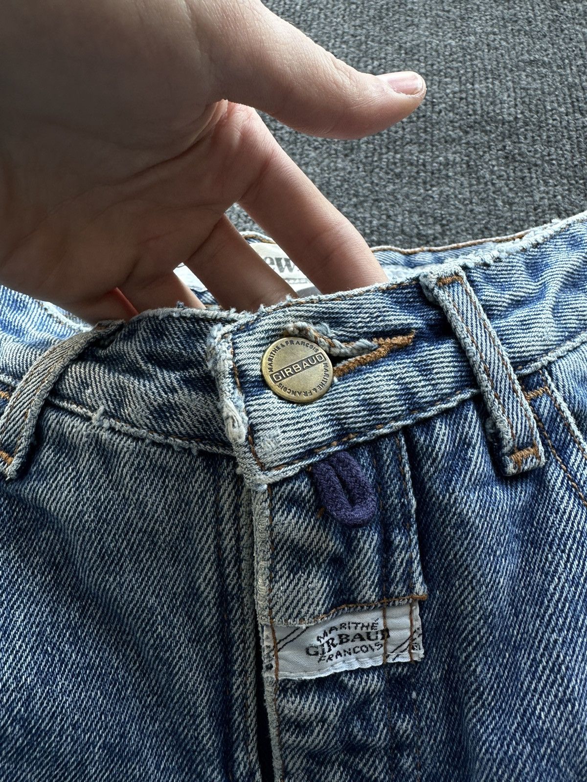Marithe + Francois Girbaud 🚨 MARITHE FRANCOIS GIRBAUD AVANT GARDE GOTHIC WOMEN JEANS Size 26" / US 2 / IT 38 - 10 Thumbnail