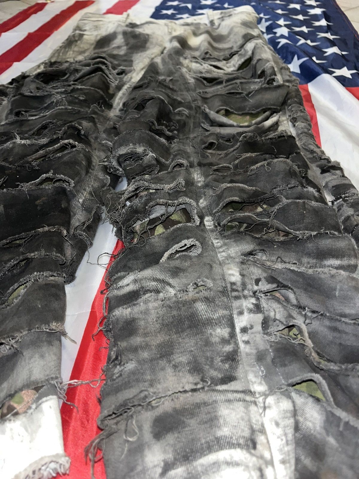 Other castom distressed jeans Size US 30 / EU 46 - 6 Thumbnail