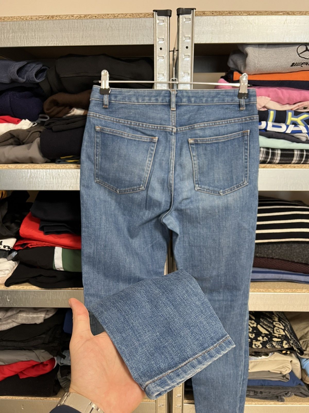 A.P.C. × Vintage Vintage A.P.C High Standard Blue Jeans Size 27 Size 27" / US 4 / IT 40 - 4 Thumbnail