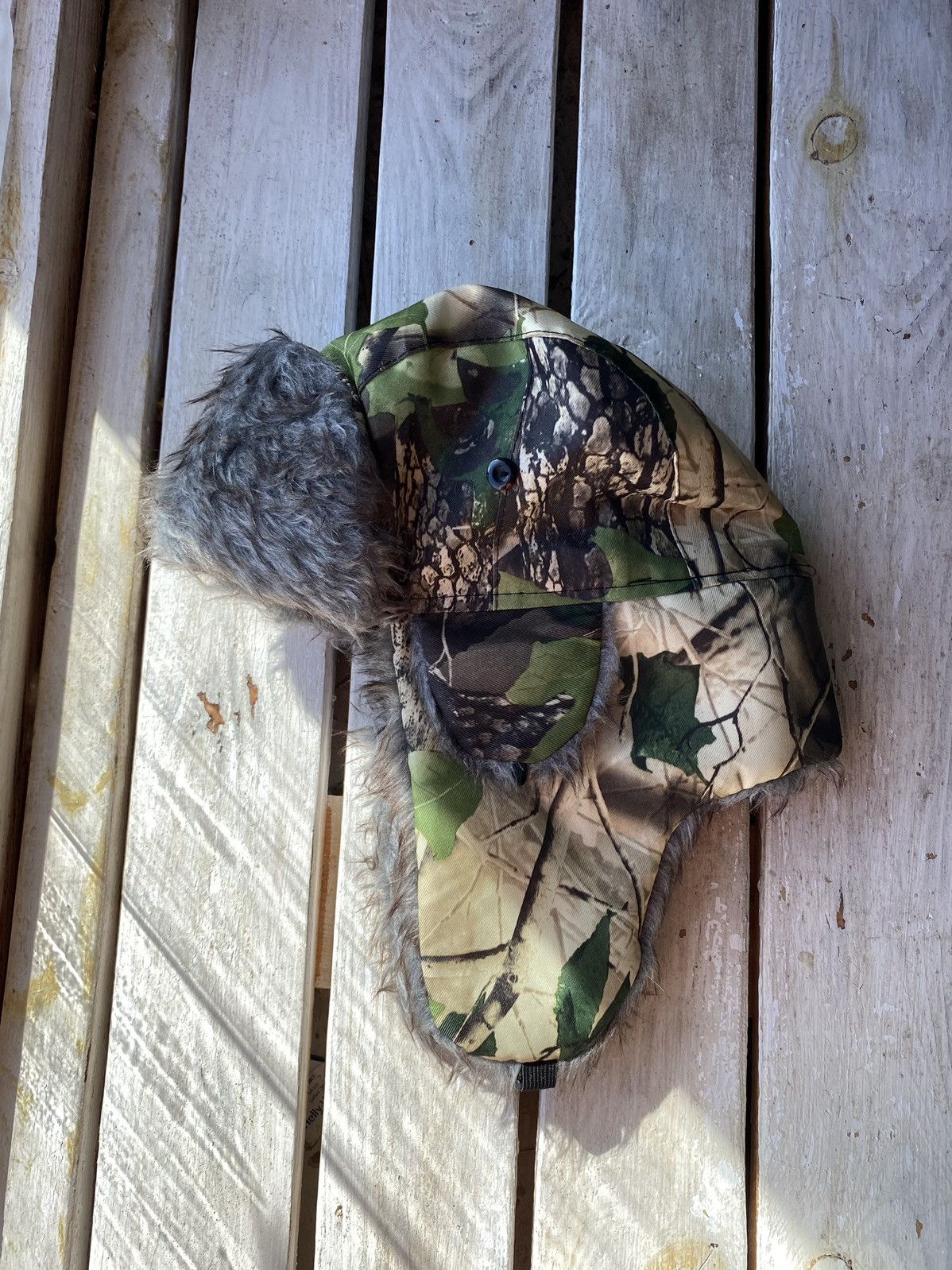 Japanese Brand × Vintage REALTREE Y2k Ushanka Hat Cap Outdoor Life Vintage 90s 🚨🚨 Size ONE SIZE - 3 Thumbnail