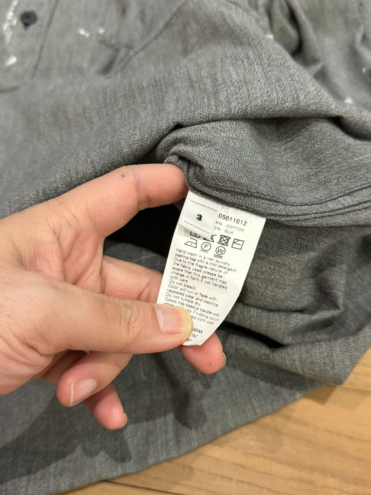 Visvim 1910 shirt PO chambray dmgd Size US L / EU 52-54 / 3 - 5 Thumbnail