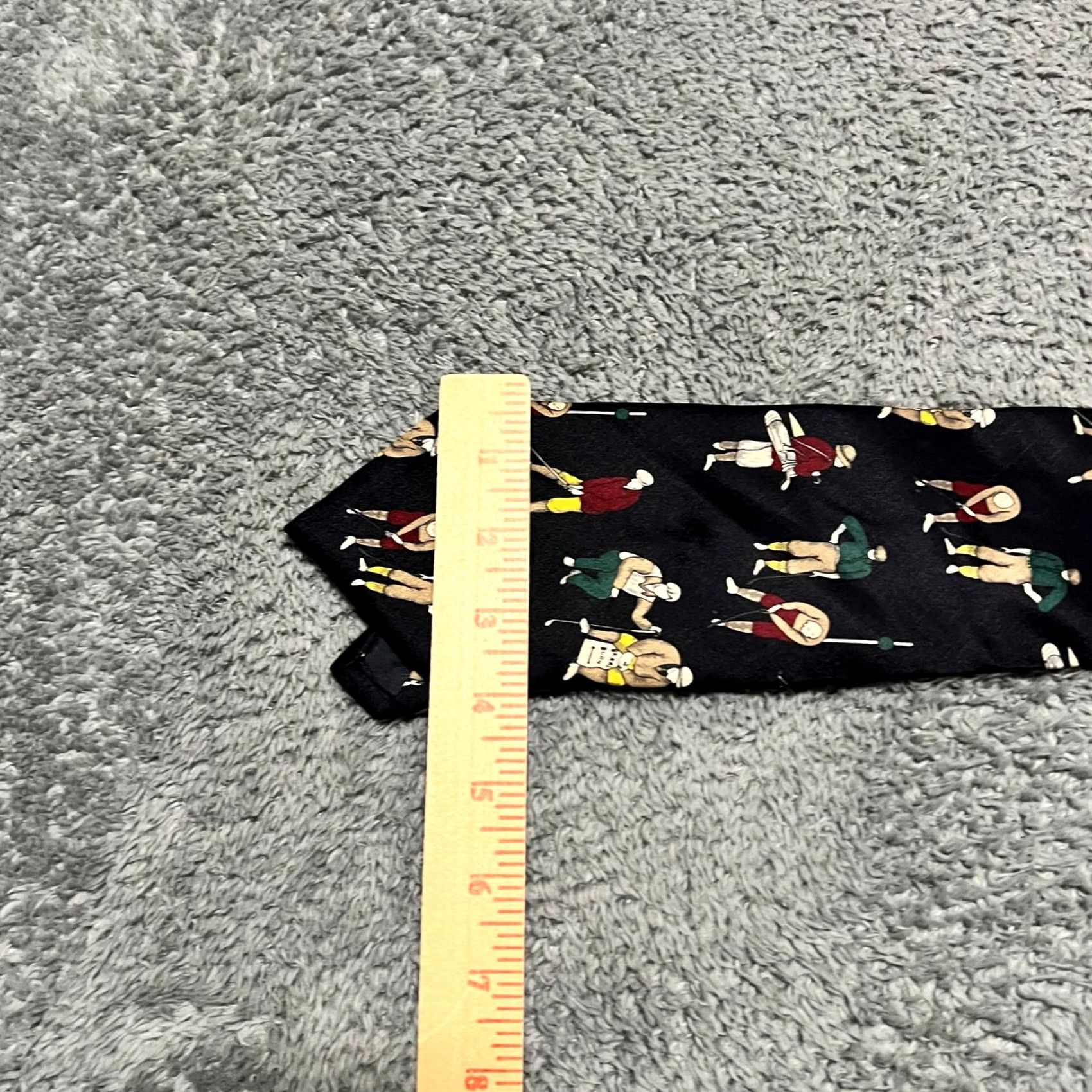 Giorgio Armani Giorgio Armani Cravatte Tie VTG Silk Golf Necktie Handmade Blue Mens Tie Size ONE SIZE - 6 Thumbnail