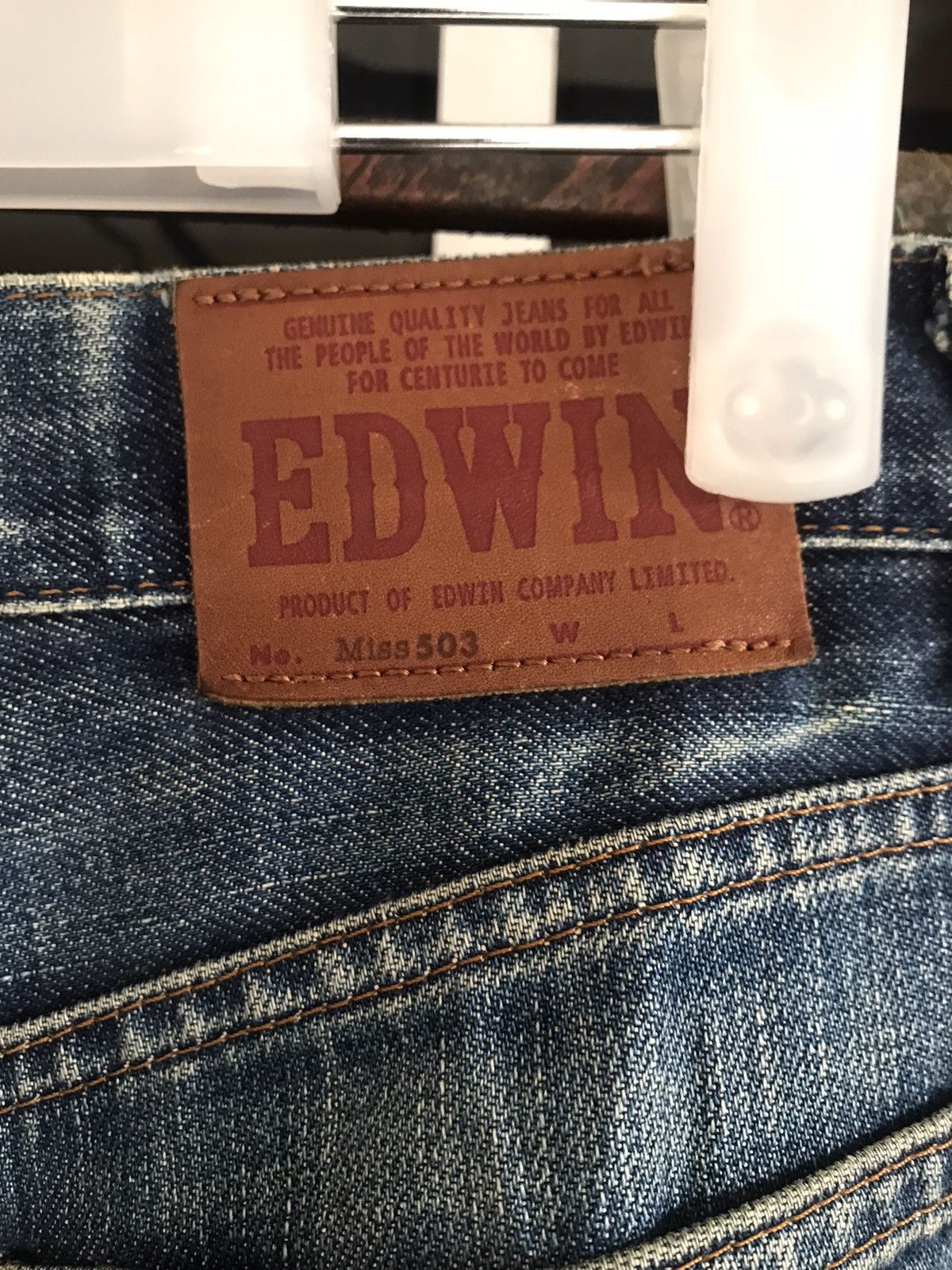 If Six Was Nine Edwin Miss 503 Flared Distressed Size US 28 / EU 44 - 11 Thumbnail