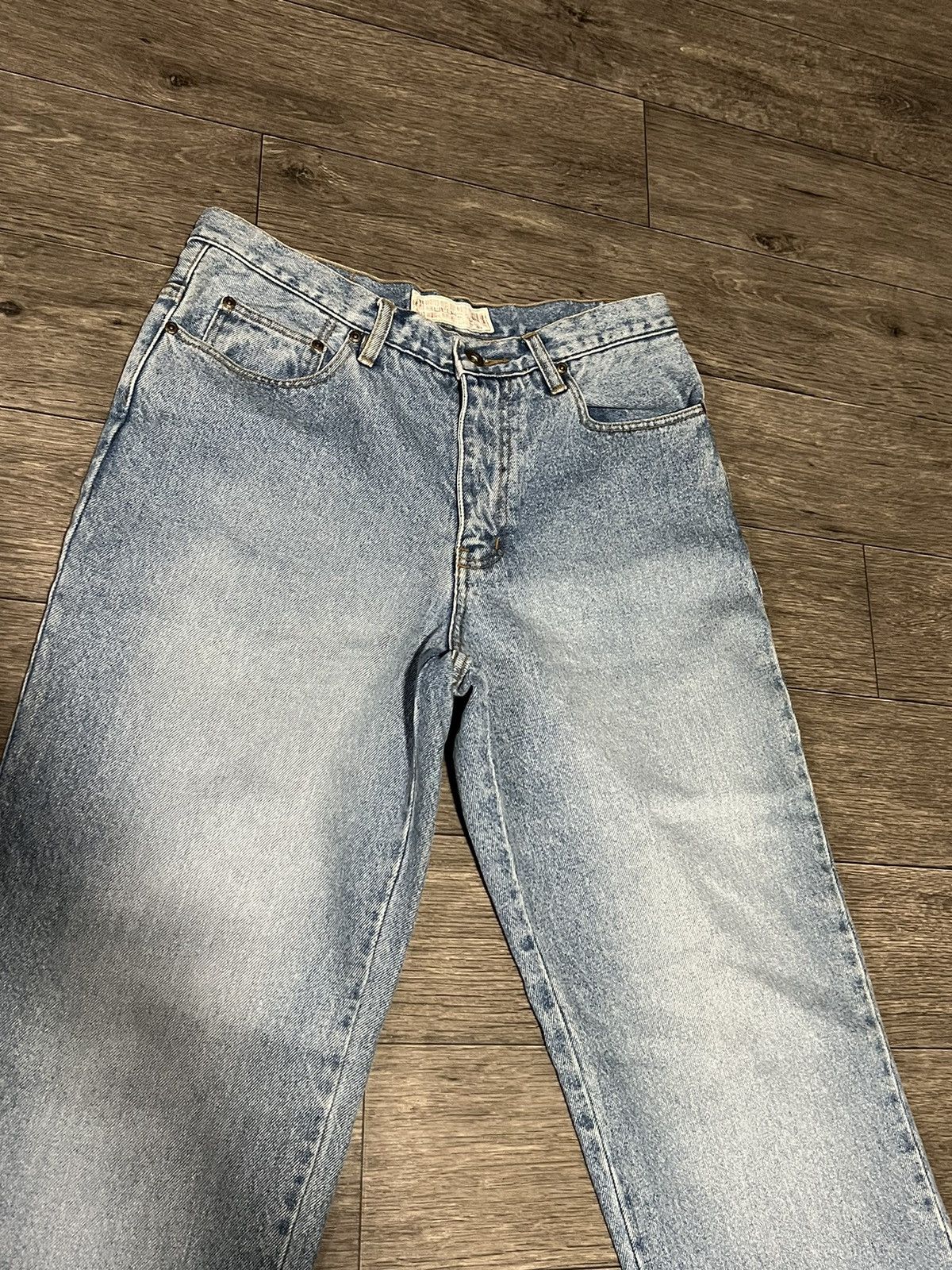 Vintage NWT Bullhead Denim Loose Fit 29x32 Size US 29 - 5 Thumbnail