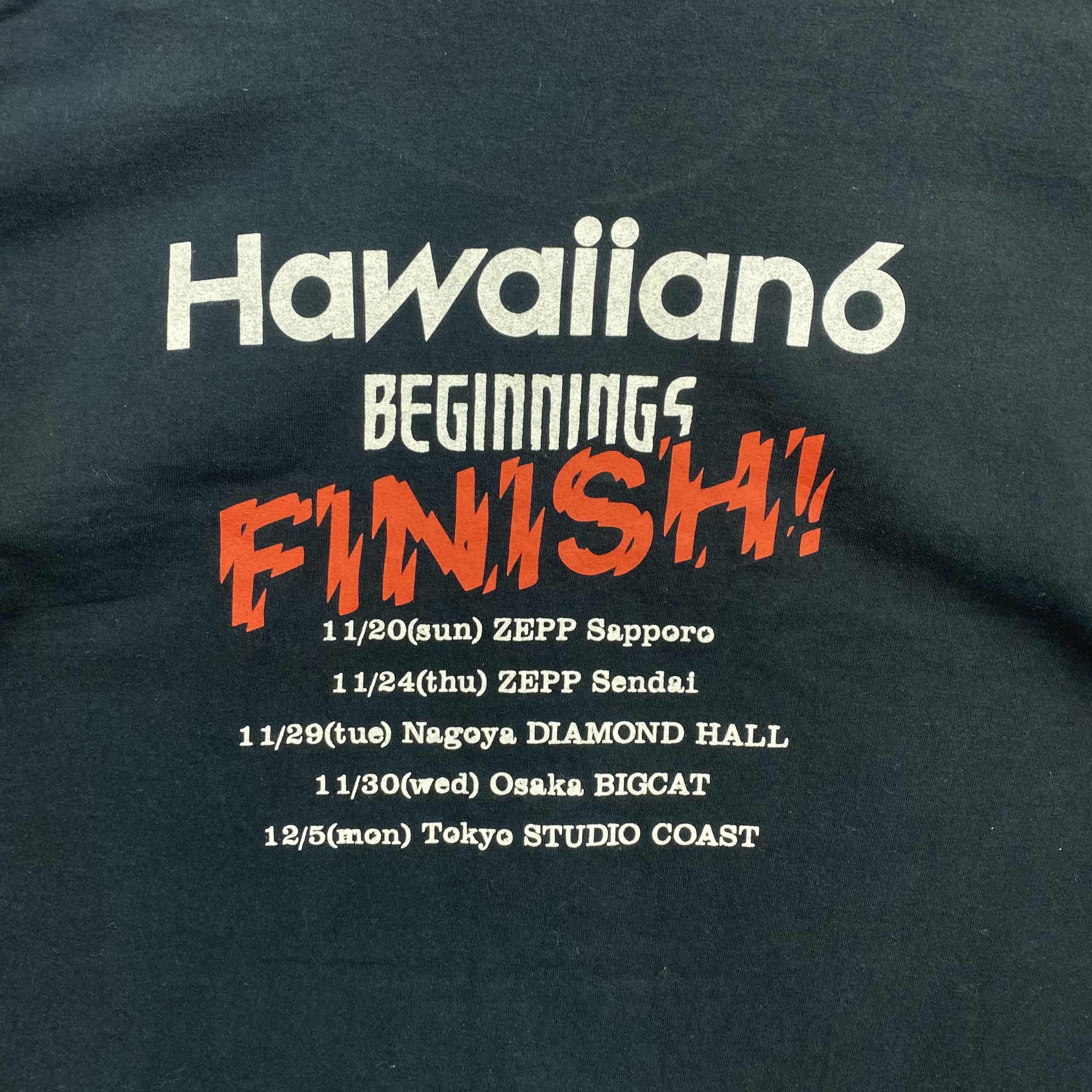 Band Tees Vintage Hawaiian6 T-Shirt Japanese Band Punk Rock Tour Tee Size US L / EU 52-54 / 3 - 4 Thumbnail