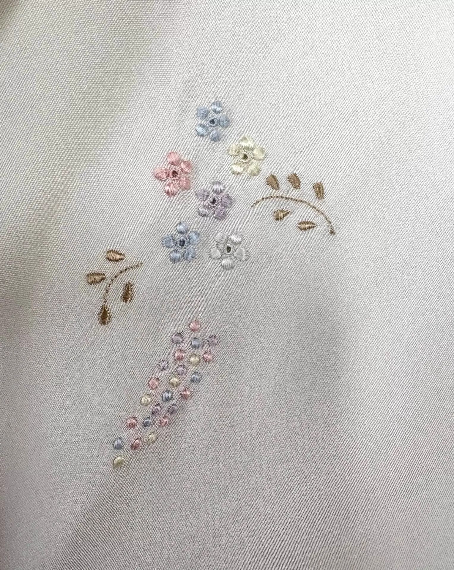 Miu Miu MIU MIU Bond St LE White & Beige Floral Embroidered Dress 36 Size XS / US 0-2 / IT 36-38 - 5 Thumbnail