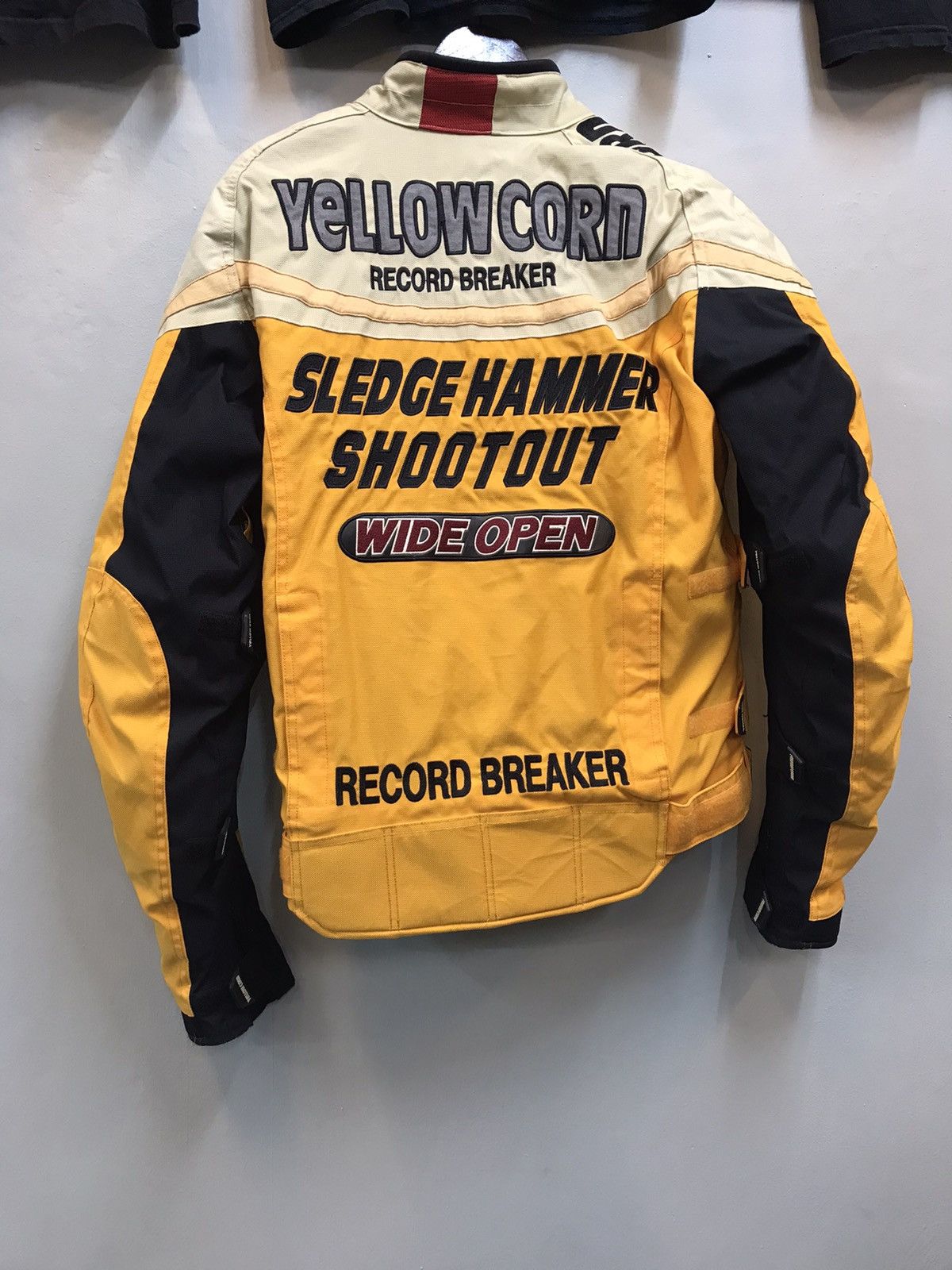 YELLOW CORN Yellow corn sledge hammer motorsports racing jacket Size US L / EU 52-54 / 3 - 2 Thumbnail