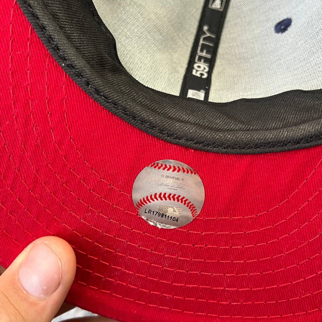 New Era × Vintage Vintage New Era York Yankees Navy Manolo Prado Fitted 59 Size ONE SIZE - 7 Thumbnail