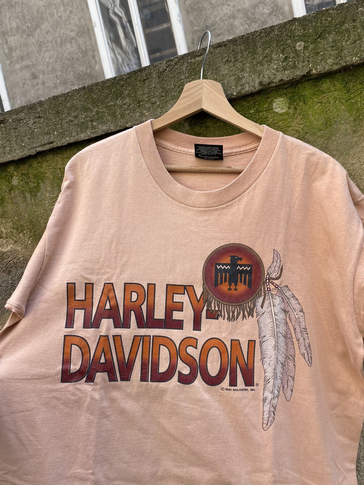 Harley Davidson × Vintage Vintage 1991 Harley-Davidson Single Stitch Tee Size US L / EU 52-54 / 3 - 5 Thumbnail