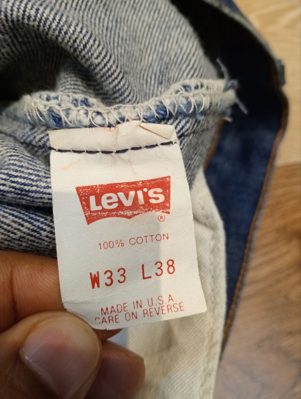 Levi's Vintage Clothing RARE LEVI'S VINTAGE 501XX BLUE DENIM JEANS - SIZE 33 Size US 33 - 11 Thumbnail