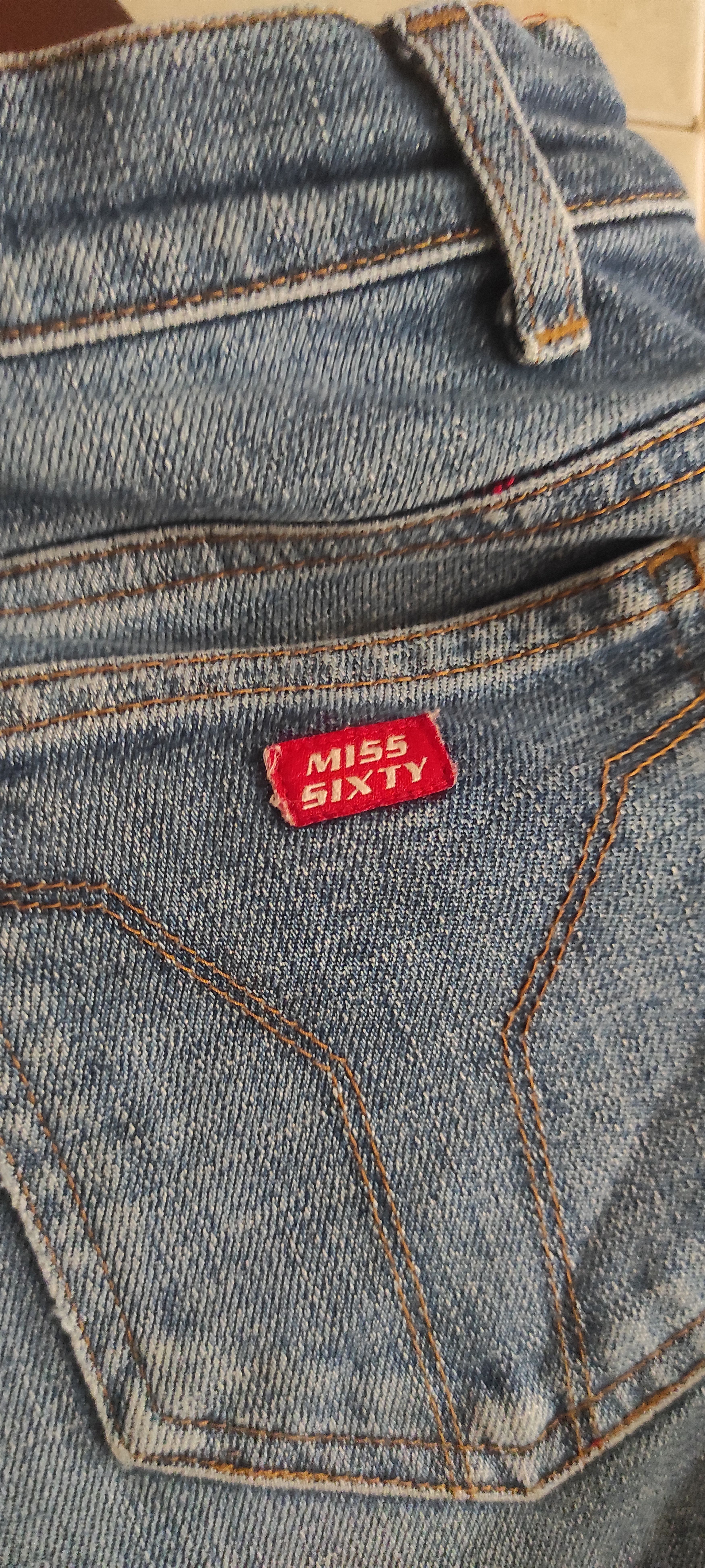 Miss Sixty × Vintage Miss Sixty Womens Denim Shorts Size 31 Blue Cotton Size 31" - 9 Thumbnail