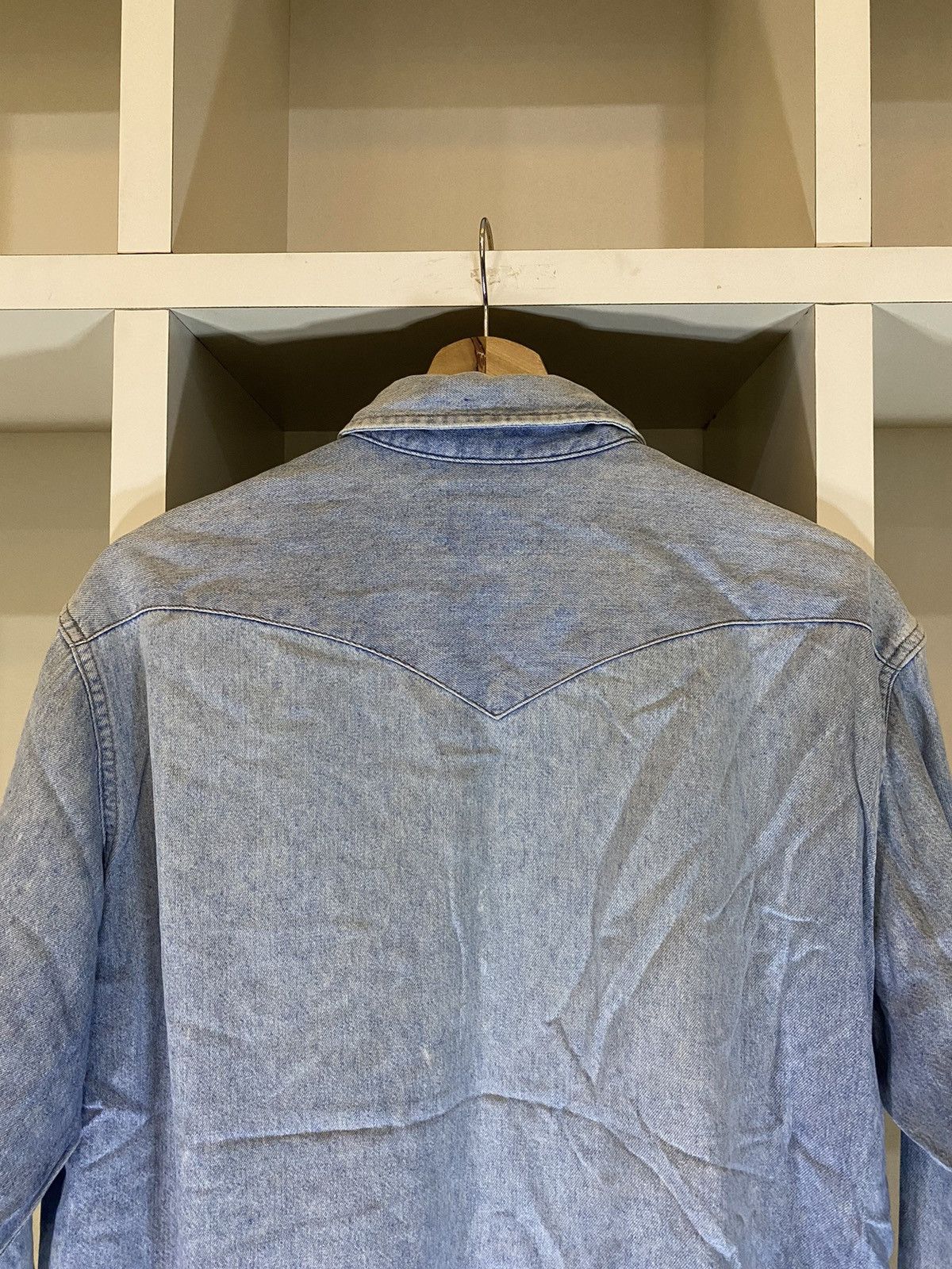 Vintage × Wrangler Vintage Wrangler Wrangler Denim Jacket Size US XL / EU 56 / 4 - 11 Thumbnail