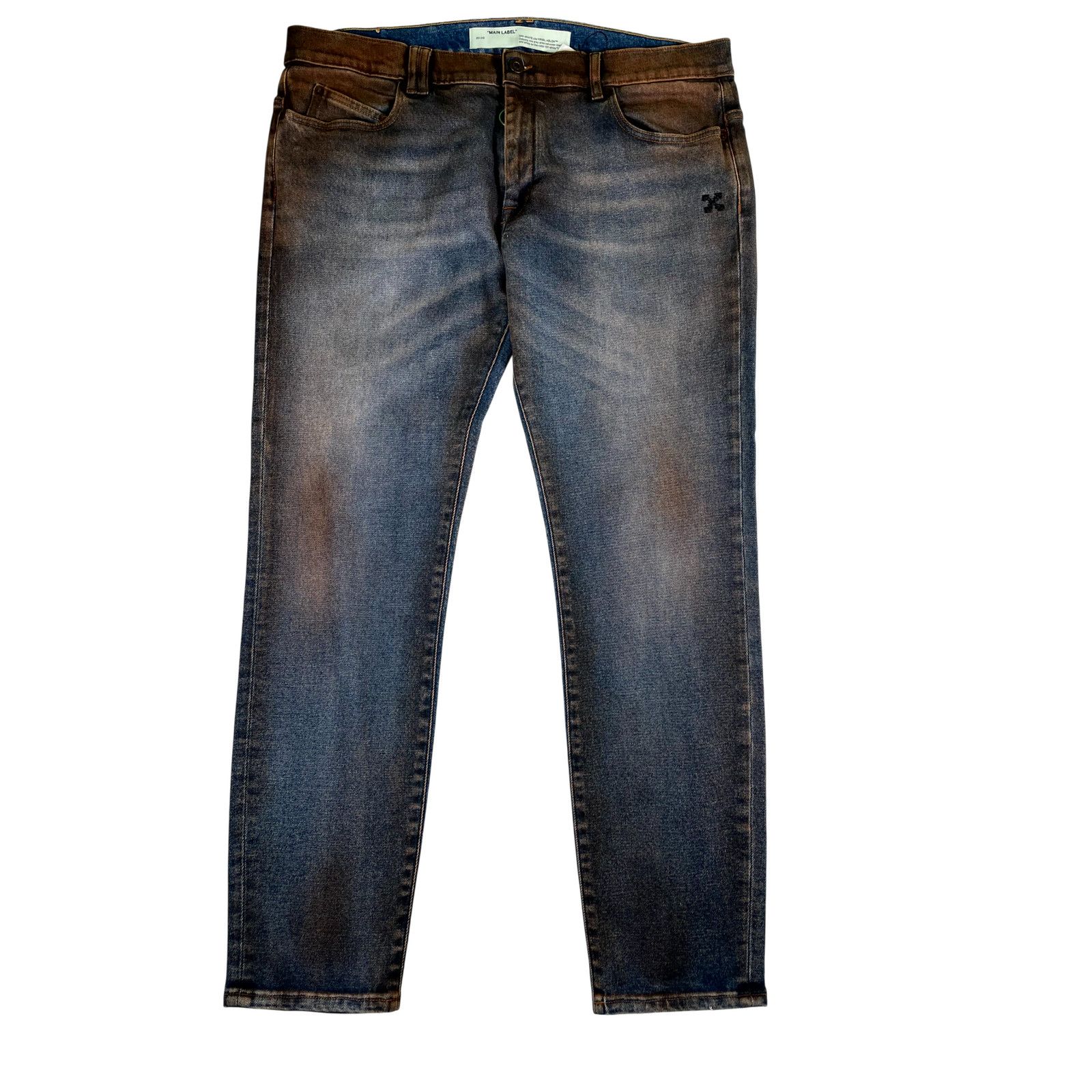 Off-White Off-White Arrow Rust Wash Jeans Size US 38 / EU 54 - 1 Thumbnail