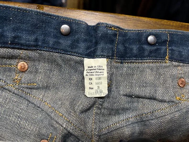 RRL Ralph Lauren RRL Ralph Lauren Rare and out of print old jeans with smil Size US 32 / EU 48 - 4 Thumbnail
