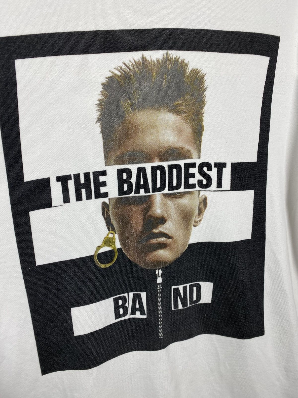 John Richmond 🍇Sweatshirt John Richmond The Baddest Band Boxy Logo Tee🍇 Size US XL / EU 56 / 4 - 9 Thumbnail