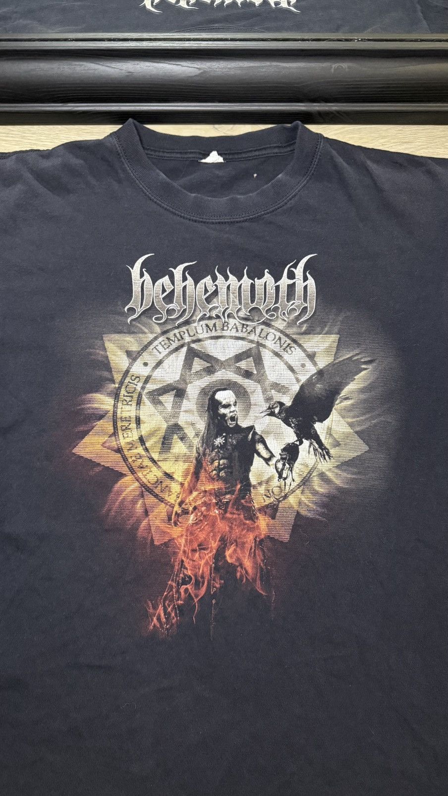 Giant Vintage / Y2K Behemoth Templum Babalonis Band Tour Shirt Size US L / EU 52-54 / 3 - 3 Thumbnail