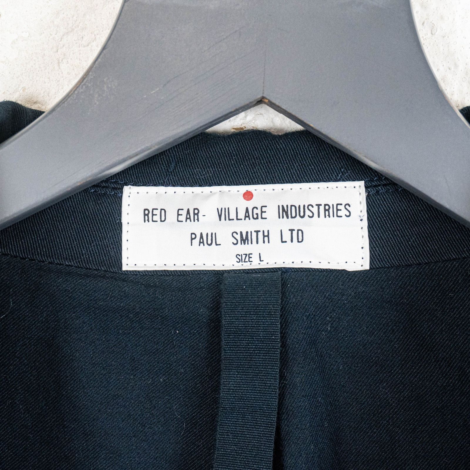 Paul Smith Paul Smith Red Ear Navy Cotton twill unstructured Blazer L Size 42R - 3 Thumbnail