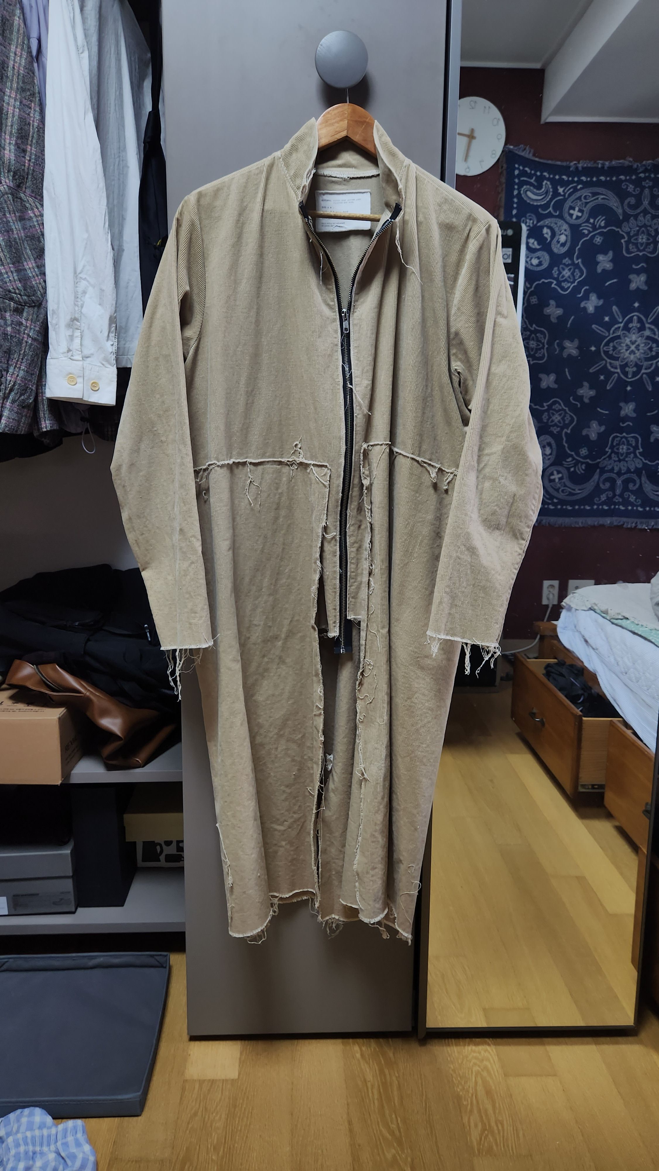 Camiel Fortgens Camiel Fortgens 2017 Archive Deconstructed Corduroy Coat Size US L / EU 52-54 / 3 - 1 Thumbnail