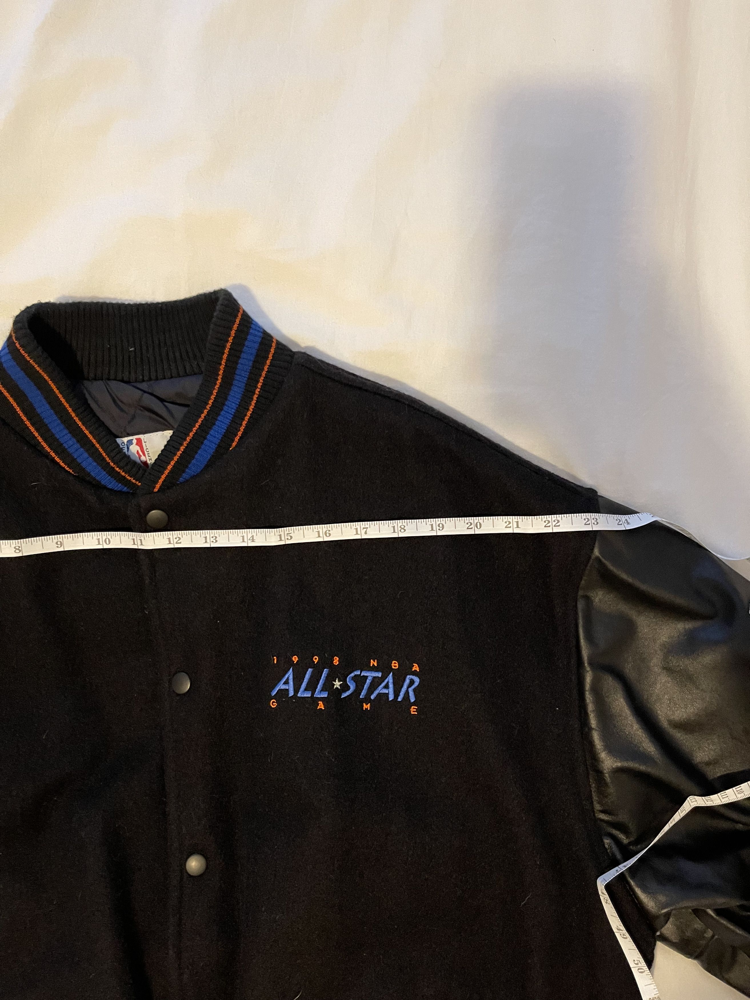 NBA × Vintage VINTAGE 1998 NBA ALL STAR VARSITY JACKET KNICKS XL Size US XL / EU 56 / 4 - 10 Thumbnail