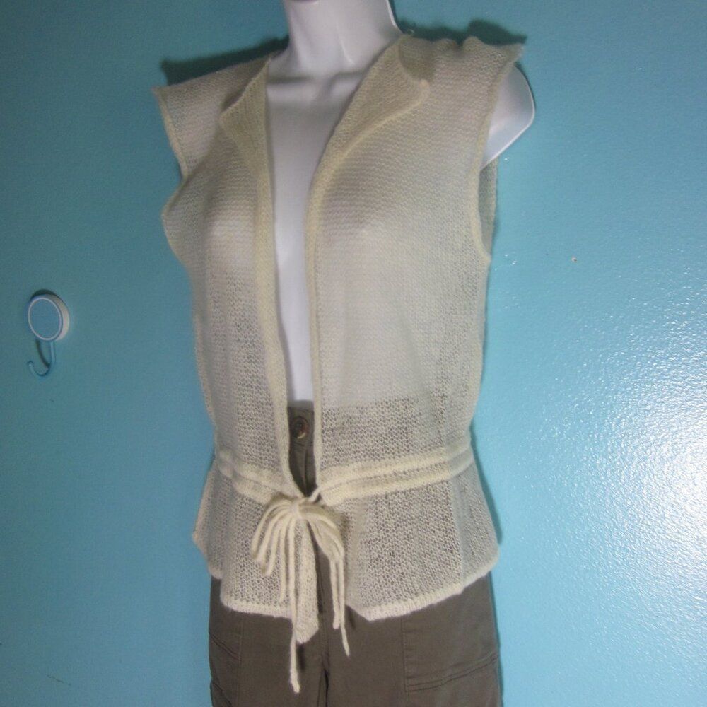 Vintage Vintage Wool Mohair Loose Knit Sweater Women Sz L Joseph Mag Size L / US 10 / IT 46 - 9 Thumbnail