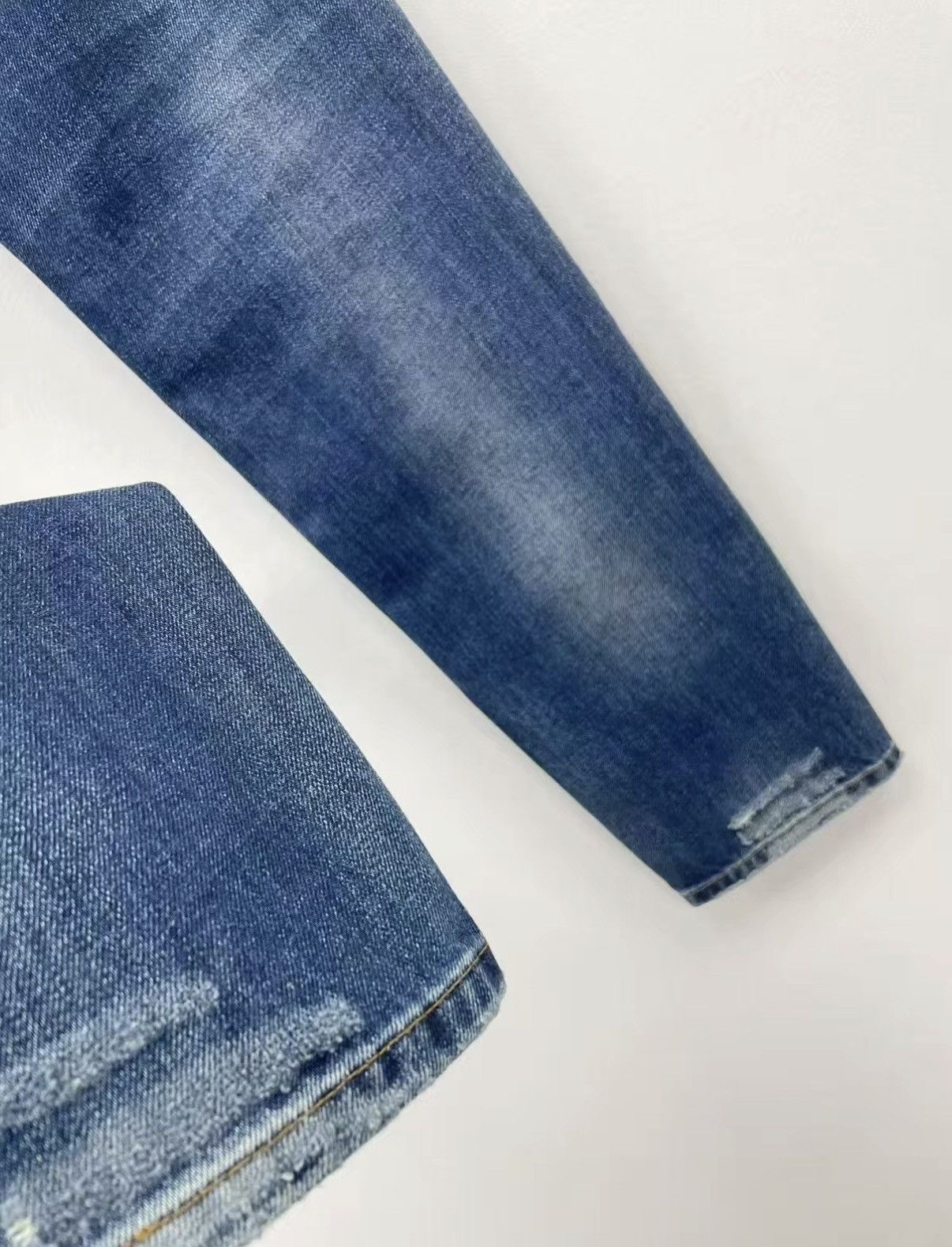 Dolce & Gabbana Dolce&Gabbana Embroidered Distressed Jeans J30 Size US 32 / EU 48 - 8 Thumbnail