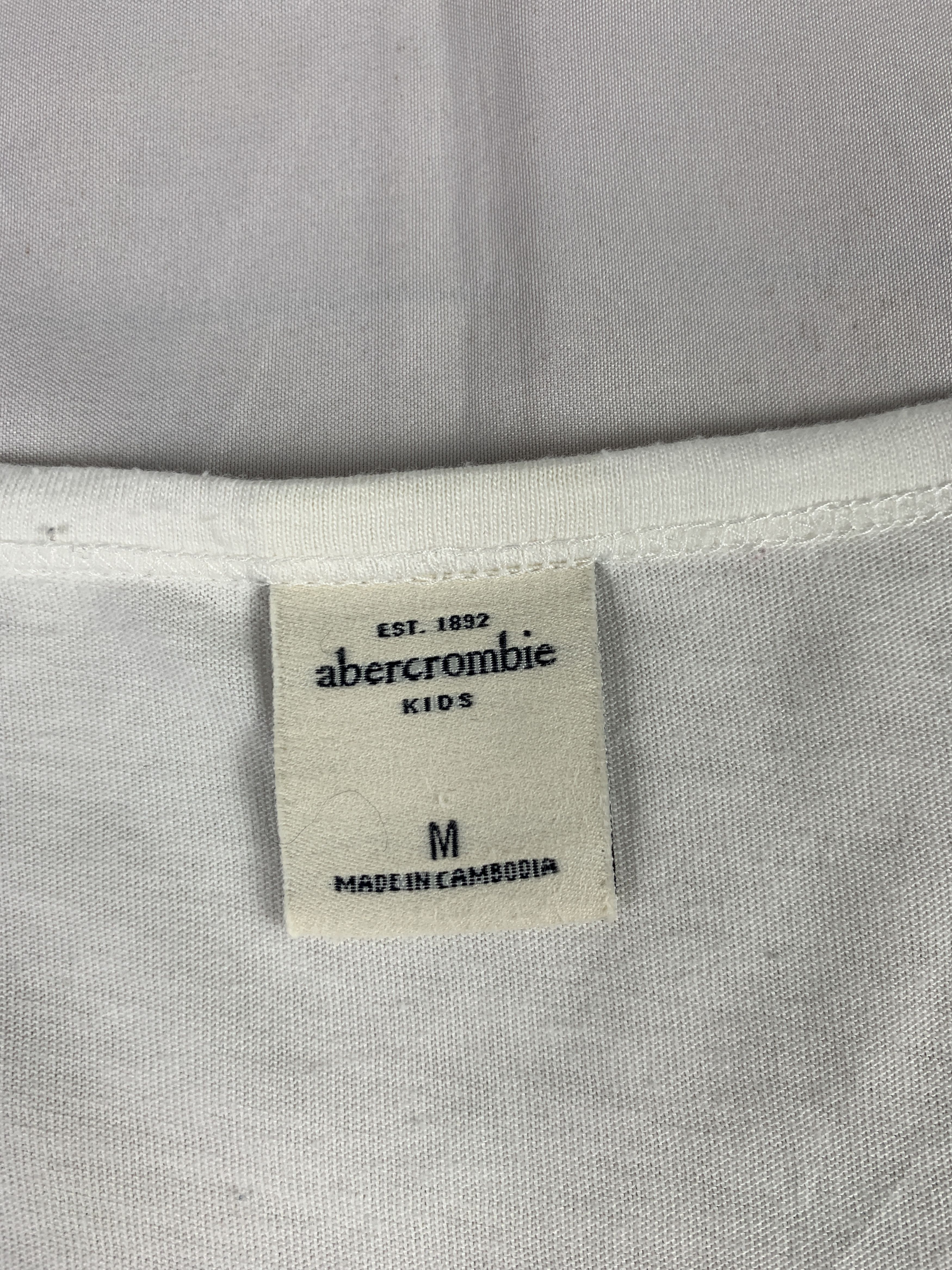 Abercrombie & Fitch Abercrombie & Fitch White Star Moose Tee (S) Size S / US 4 / IT 40 - 7 Thumbnail