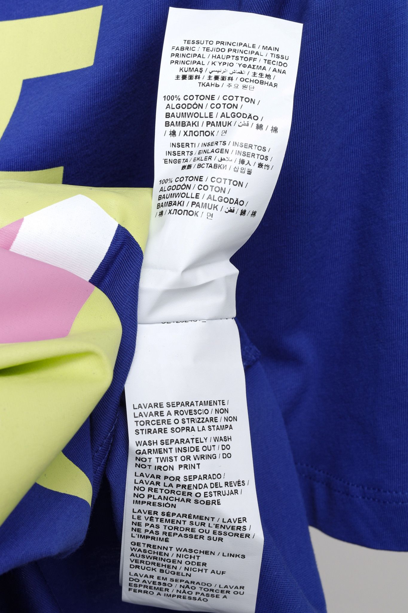 Love Moschino Love Moschino Blue Superhero Tee Size S / US 4 / IT 40 - 9 Thumbnail