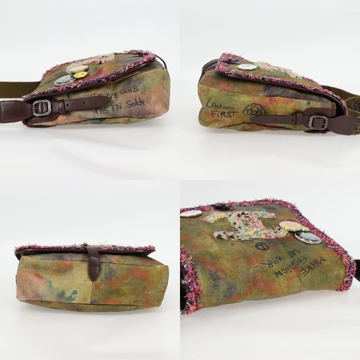 Chanel Chanel Embroidery Graffiti Shoulder Bag Size ONE SIZE - 3 Thumbnail
