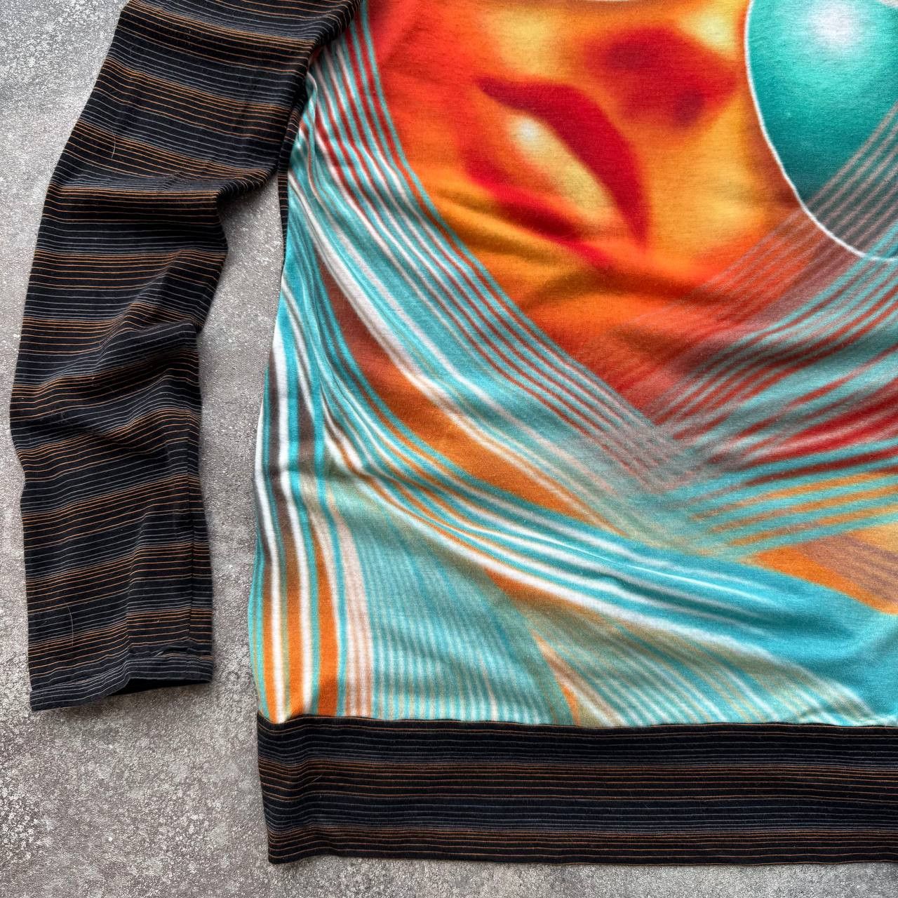 Custo Barcelona Custo Barcelona Y2K Vintage Glamour Girl Long Sleeve Top Size M / US 6-8 / IT 42-44 - 5 Thumbnail