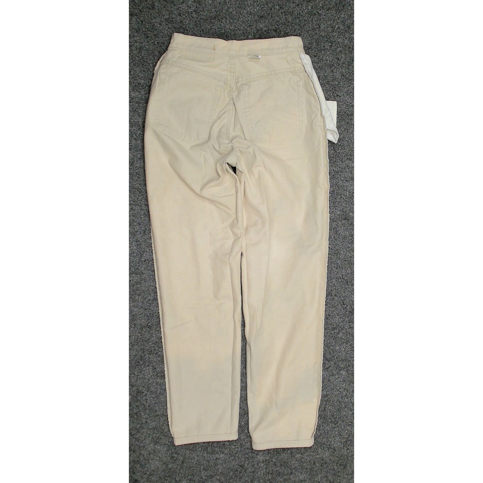 Vintage Vintage 1998 USA Made Levi's 550 Beige Denim Size 29 Size 30" / US 8 / IT 44 - 6 Thumbnail