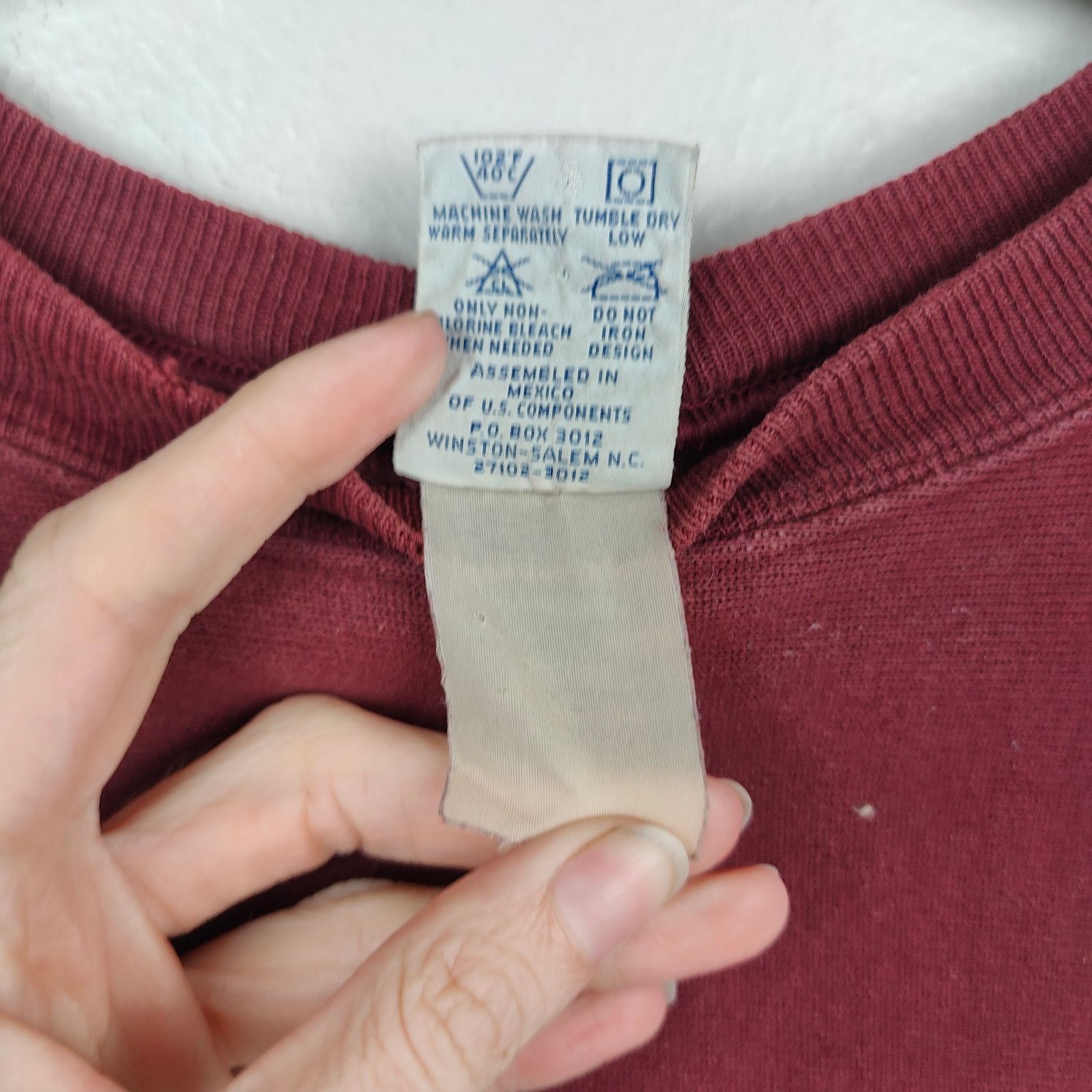 Champion Vintage 90s Champion Harvard Sweatshirt Mens XL Red Size US XL / EU 56 / 4 - 8 Thumbnail