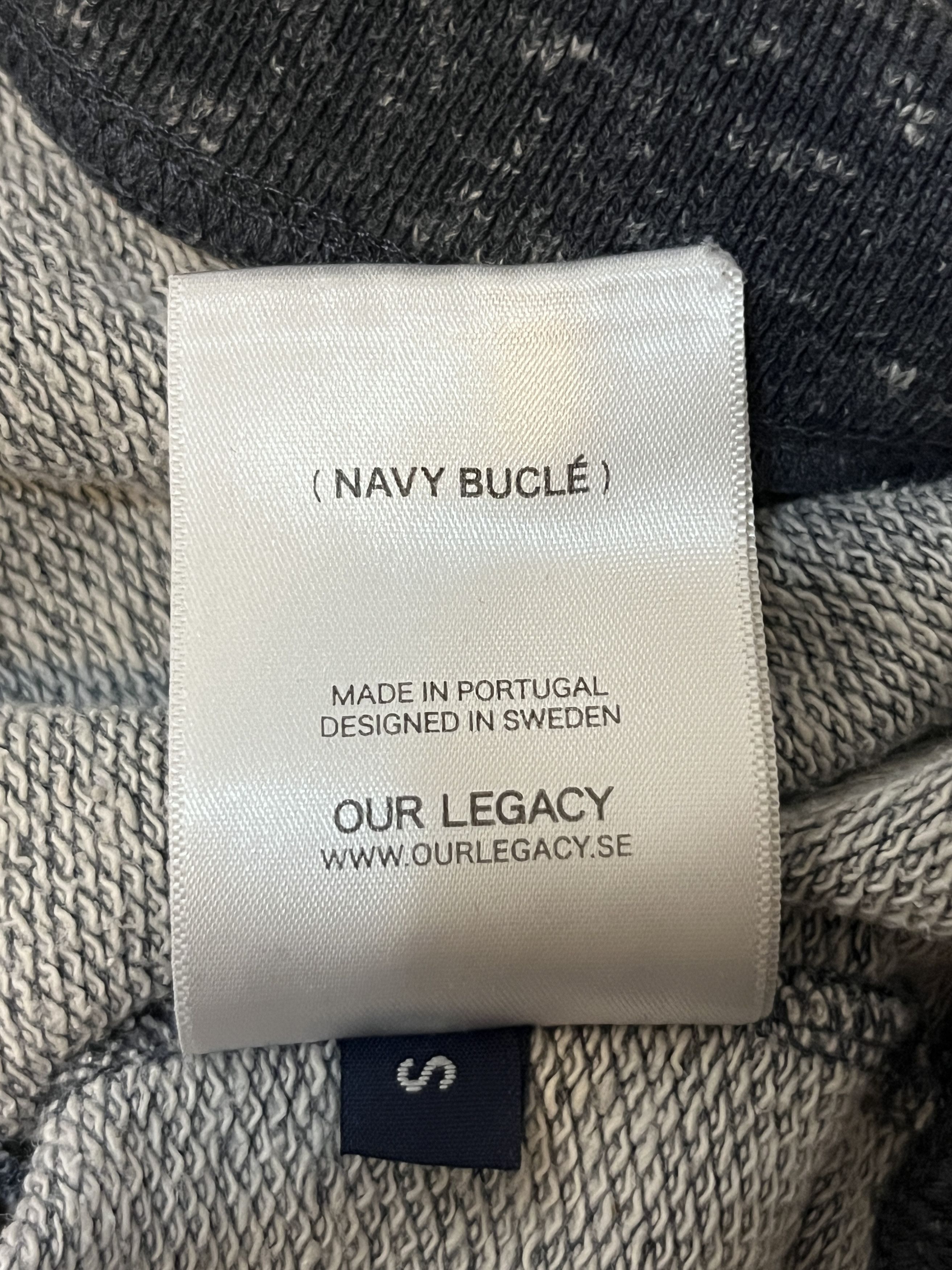 Our Legacy Our Legacy Navy Bucle Sweatshirt S Size US S / EU 44-46 / 1 - 5 Thumbnail