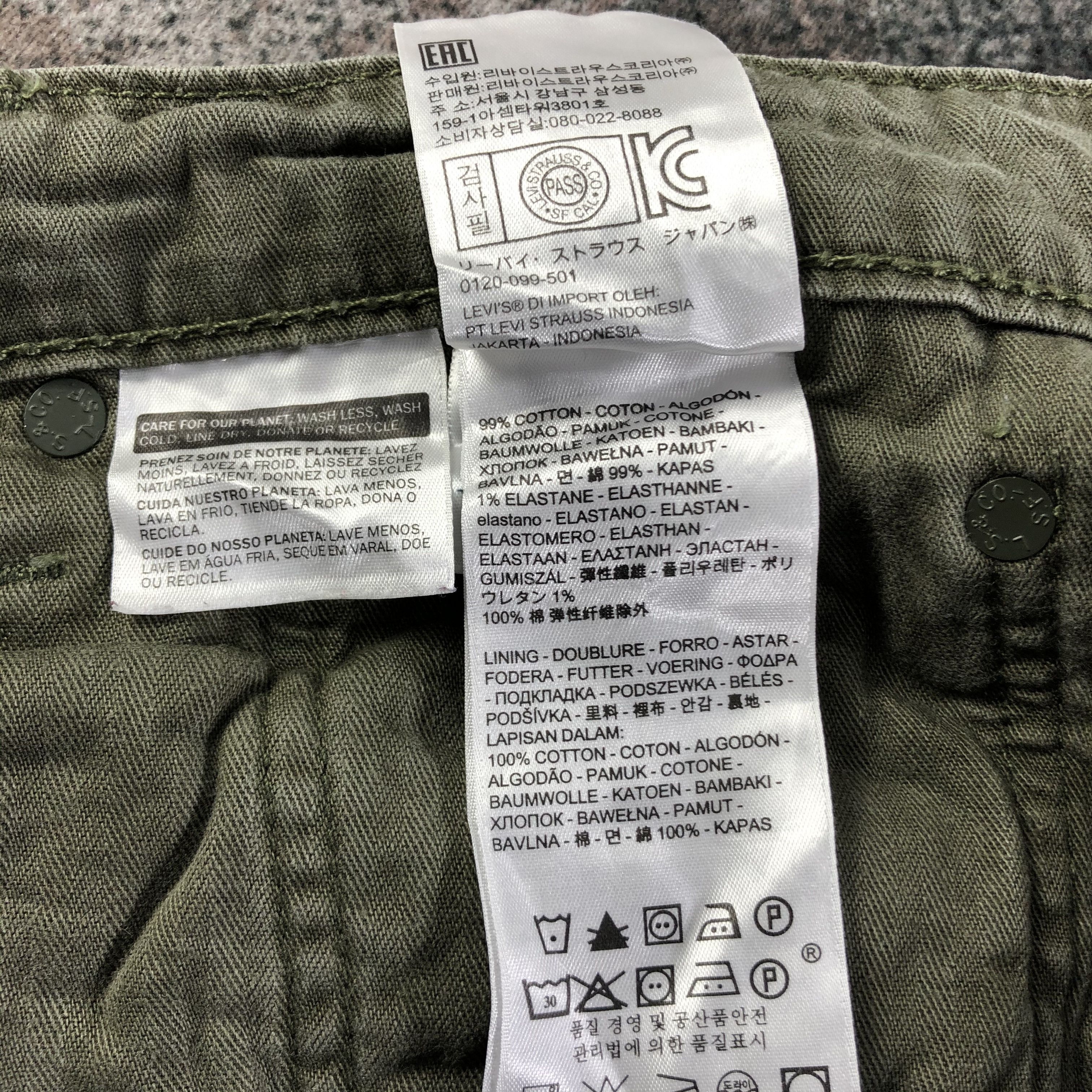 Levi's Levis 511 Jeans Faded Blue Denim KJ2090 Size US 34 / EU 50 - 10 Thumbnail