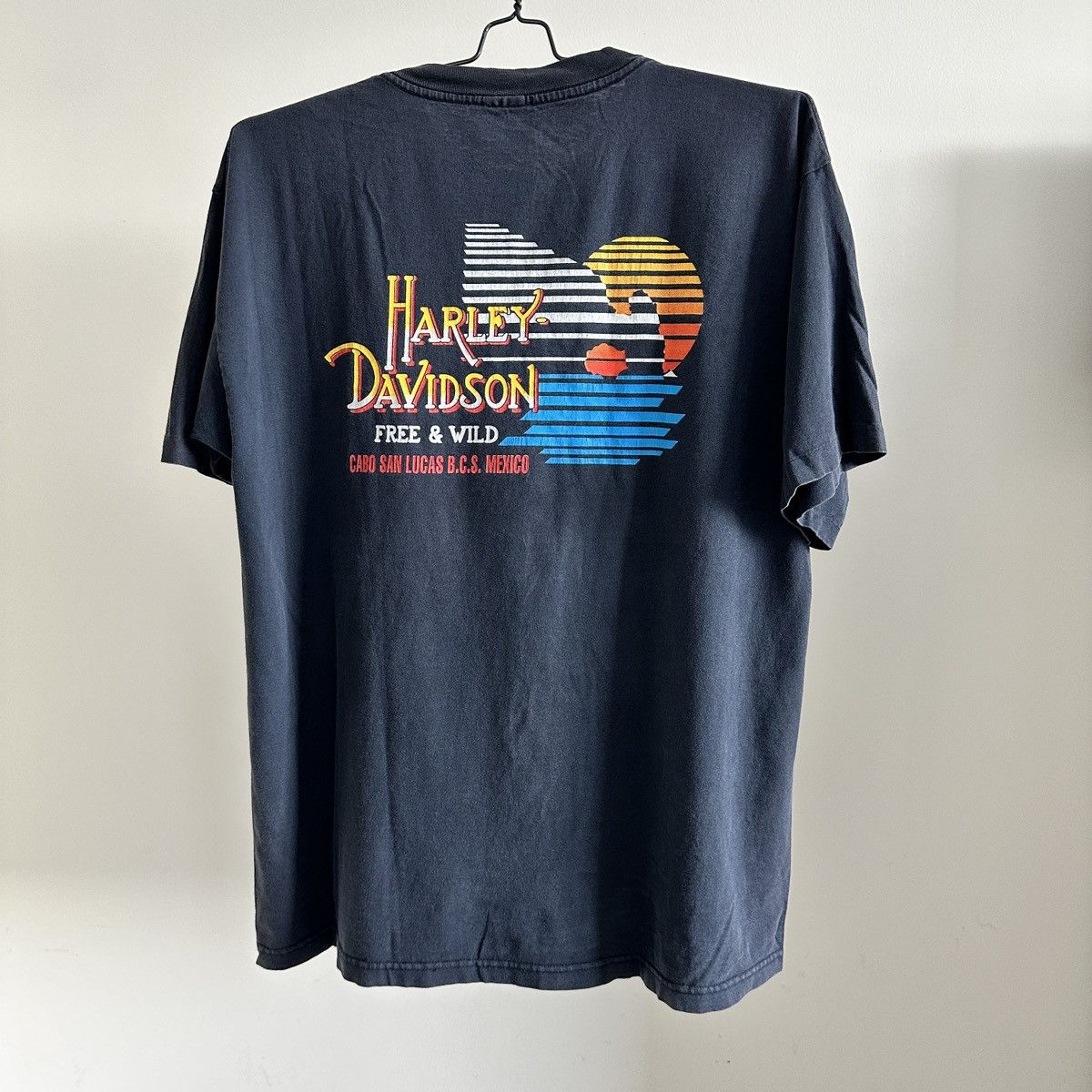 Harley Davidson × Vintage Vintage Harley Davidson T-Shirt Size XL 1990s Single Stitch Size US XL / EU 56 / 4 - 5 Thumbnail