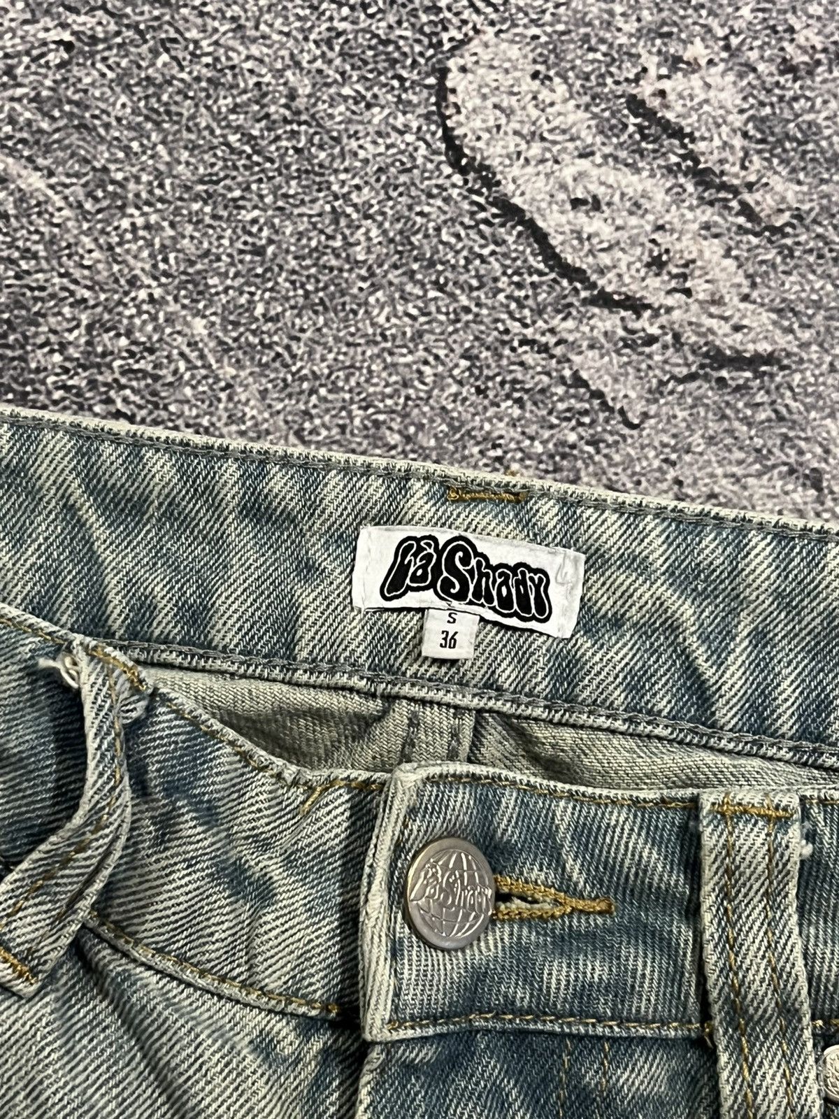 Japanese Brand Baggy Japanese Tokyo Vibe / Avant Blue Vintage / Archive Size US 30 / EU 46 - 8 Thumbnail