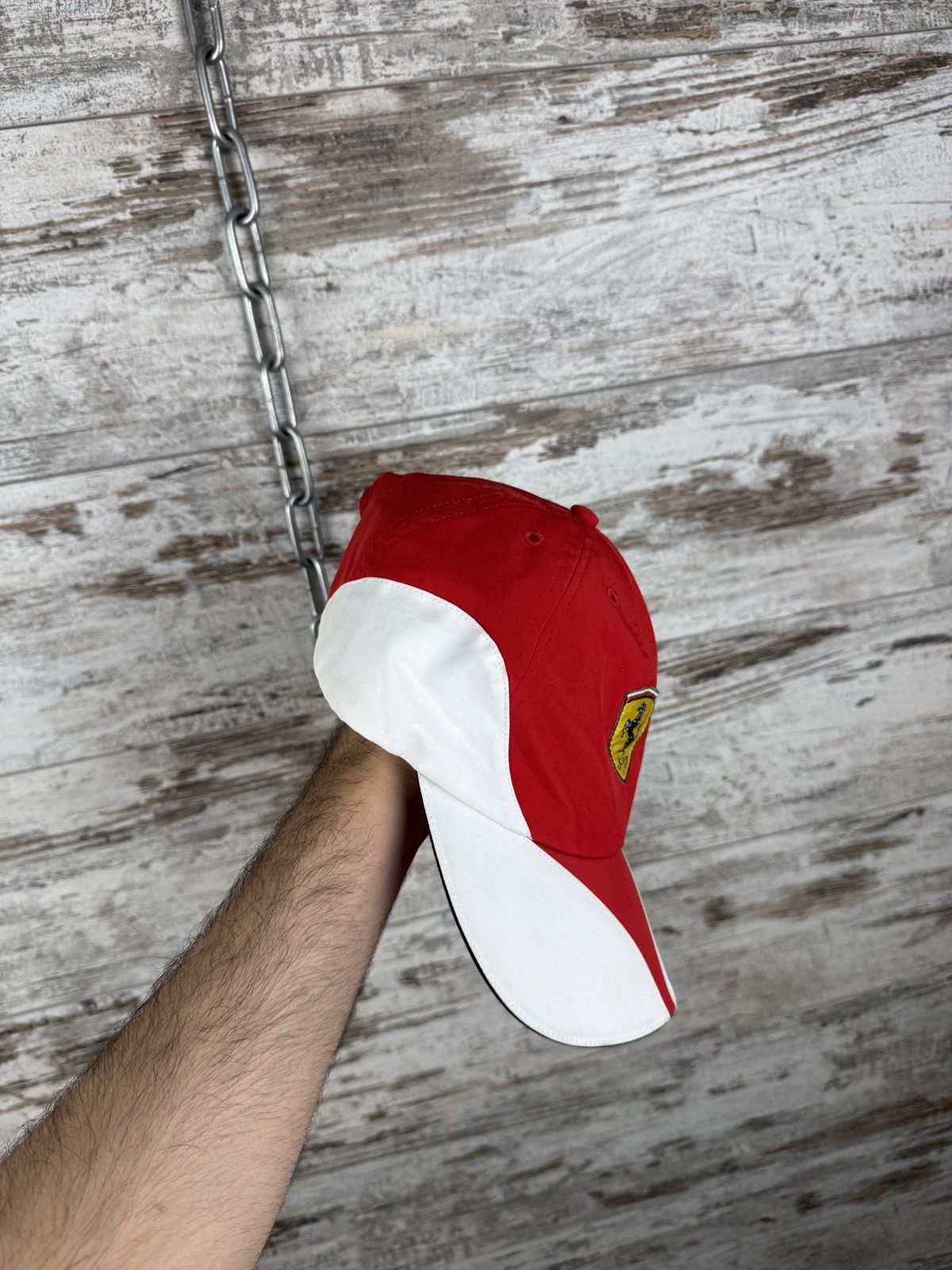 Ferrari × Puma Mens Vintage Puma Ferrari racing hats cap Italy Italia Size ONE SIZE - 2 Thumbnail