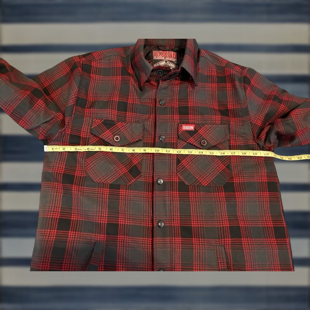 Vintage Dixxon Flannel Co Jacket Red Plaid Quilted Liner The Forge Full Zip Mens Small Shacket S Red Mens Size Small Size US S / EU 44-46 / 1 - 1 Thumbnail