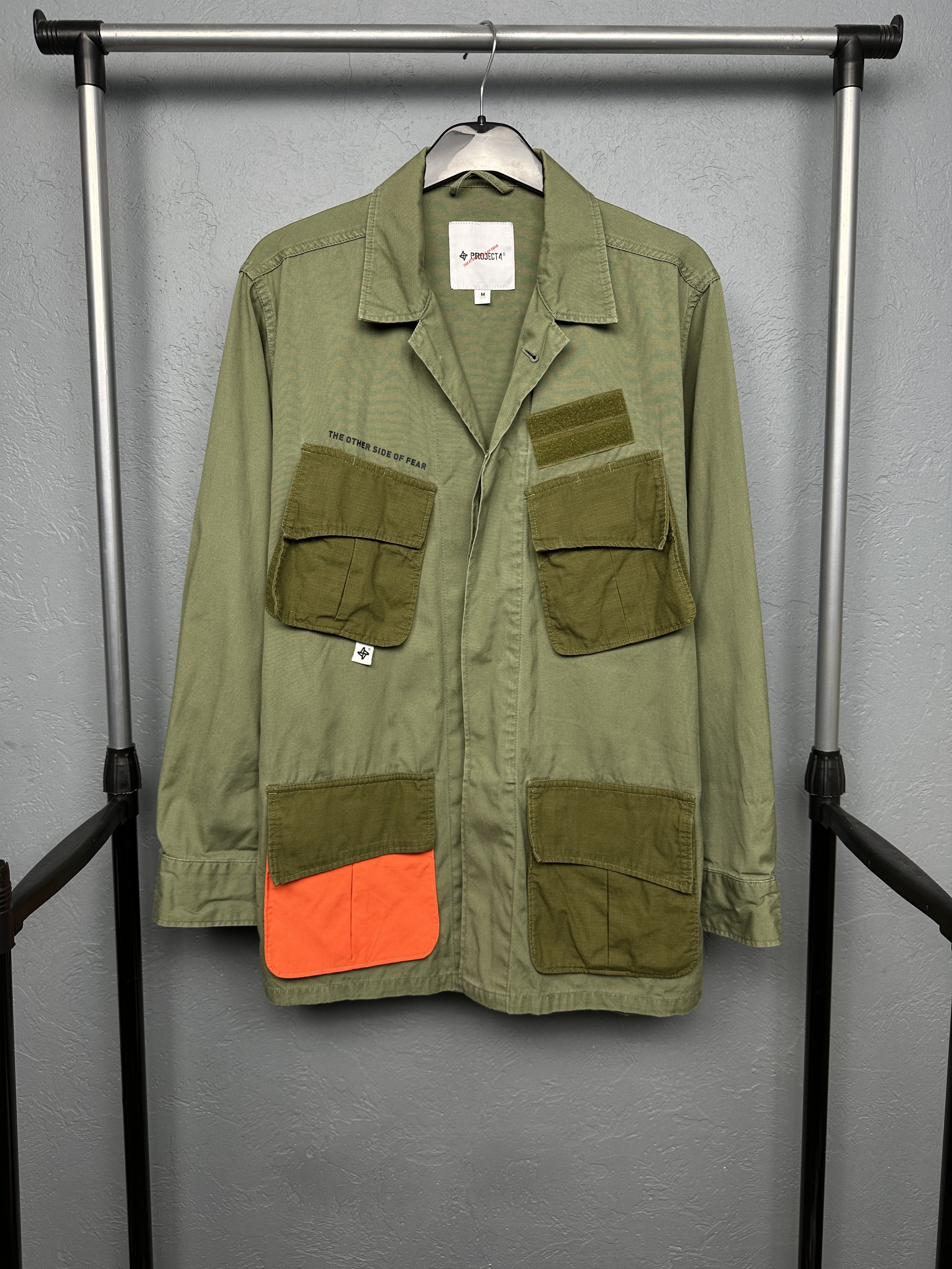 Other Project 4 Mens Poplin Shade 44 Combat Jacket Size US M / EU 48-50 / 2 - 3 Thumbnail