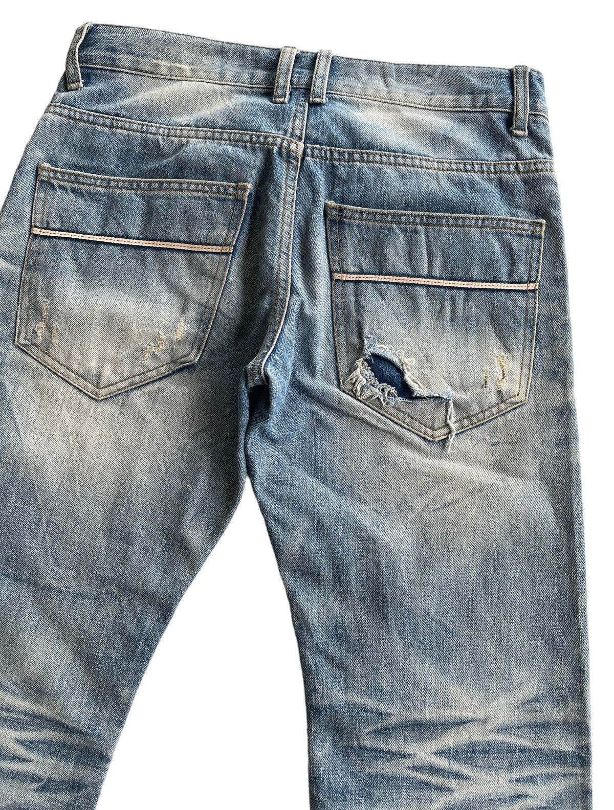 Japanese Brand Improves Distressed Mudd Denim Size US 32 / EU 48 - 4 Thumbnail