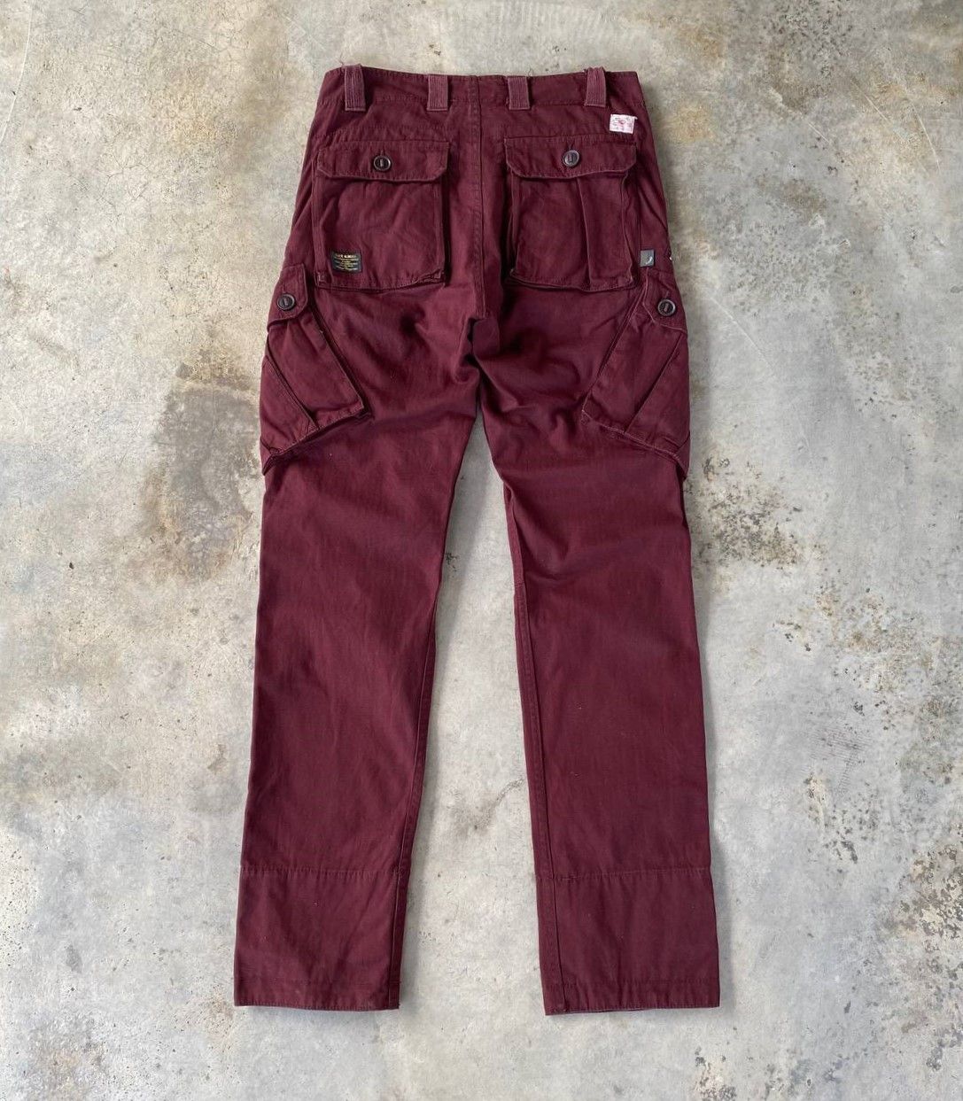 20471120 × Japanese Brand VINTAGE BACK NUMBER CARGO UP-ARMORED EQUIPMENT MILITARY Size US 31 - 4 Thumbnail