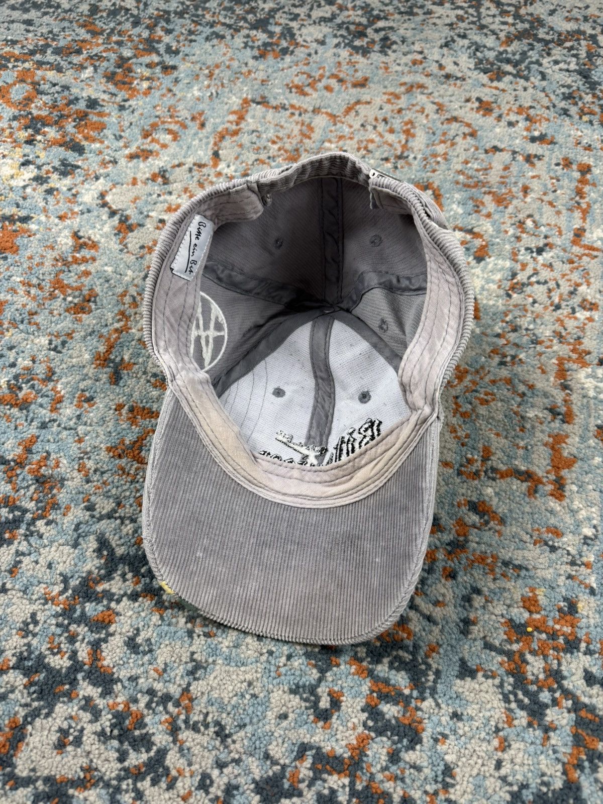 Other Vintage 90s Bitburger German football team corduroy hat Size ONE SIZE - 6 Thumbnail