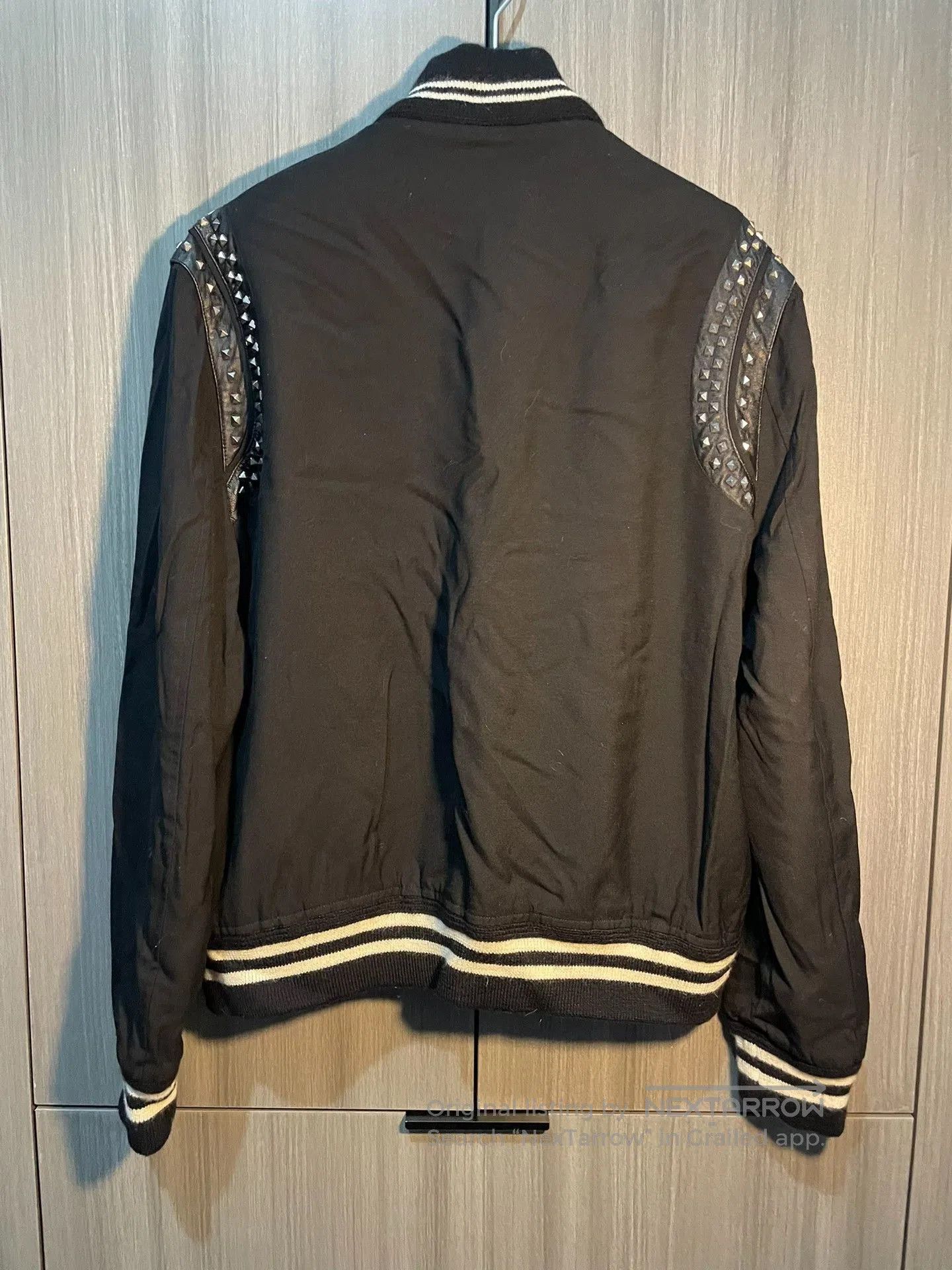 Saint Laurent Paris Saint Laurent Studded Leather Shoulder Jacket. Size US L / EU 52-54 / 3 - 2 Thumbnail