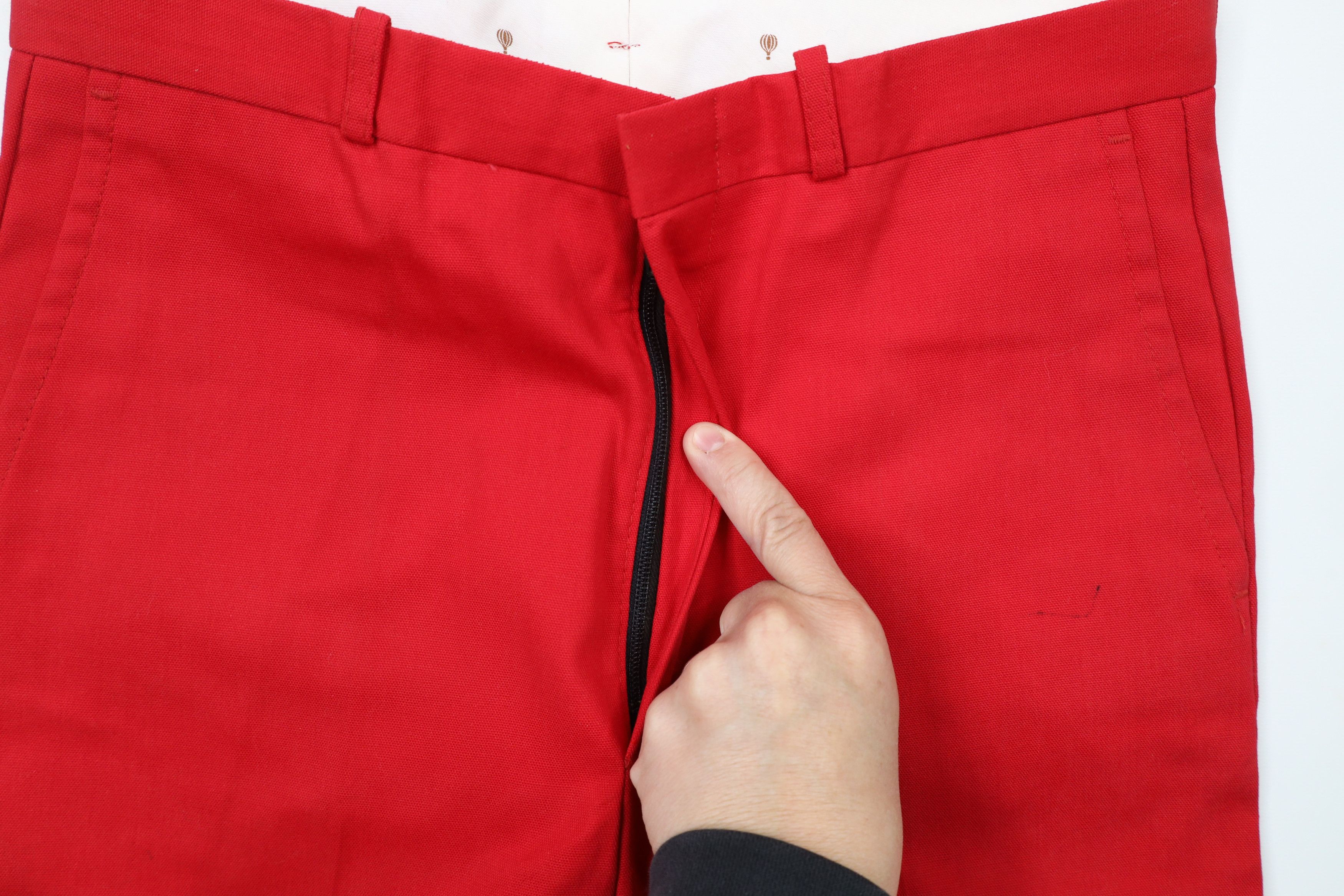 Vintage Deadstock Vintage 70s Streetwear Bottoms Chino Pants Red USA Size US 30 / EU 46 - 8 Thumbnail