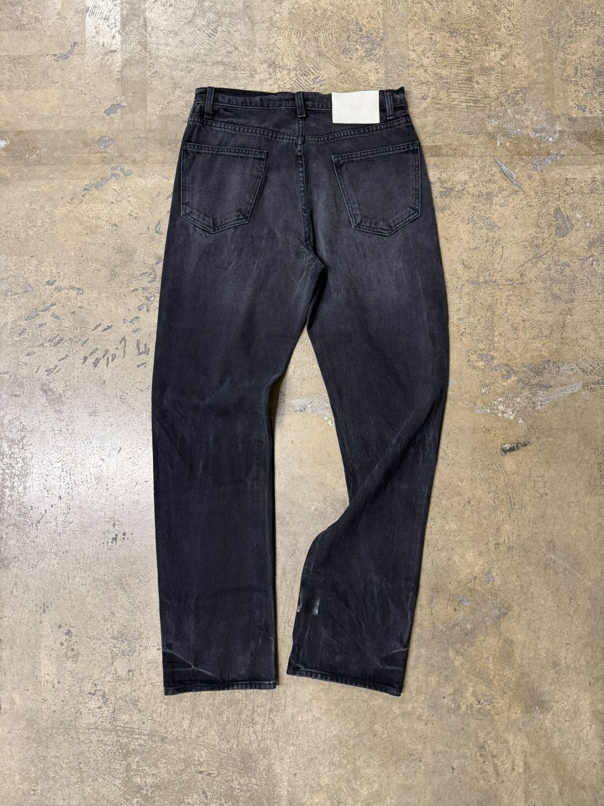 ALEXANDER DIGENOVA Alexander Digenova Duct Tape Straight Leg Jeans Size US 32 / EU 48 - 2 Thumbnail
